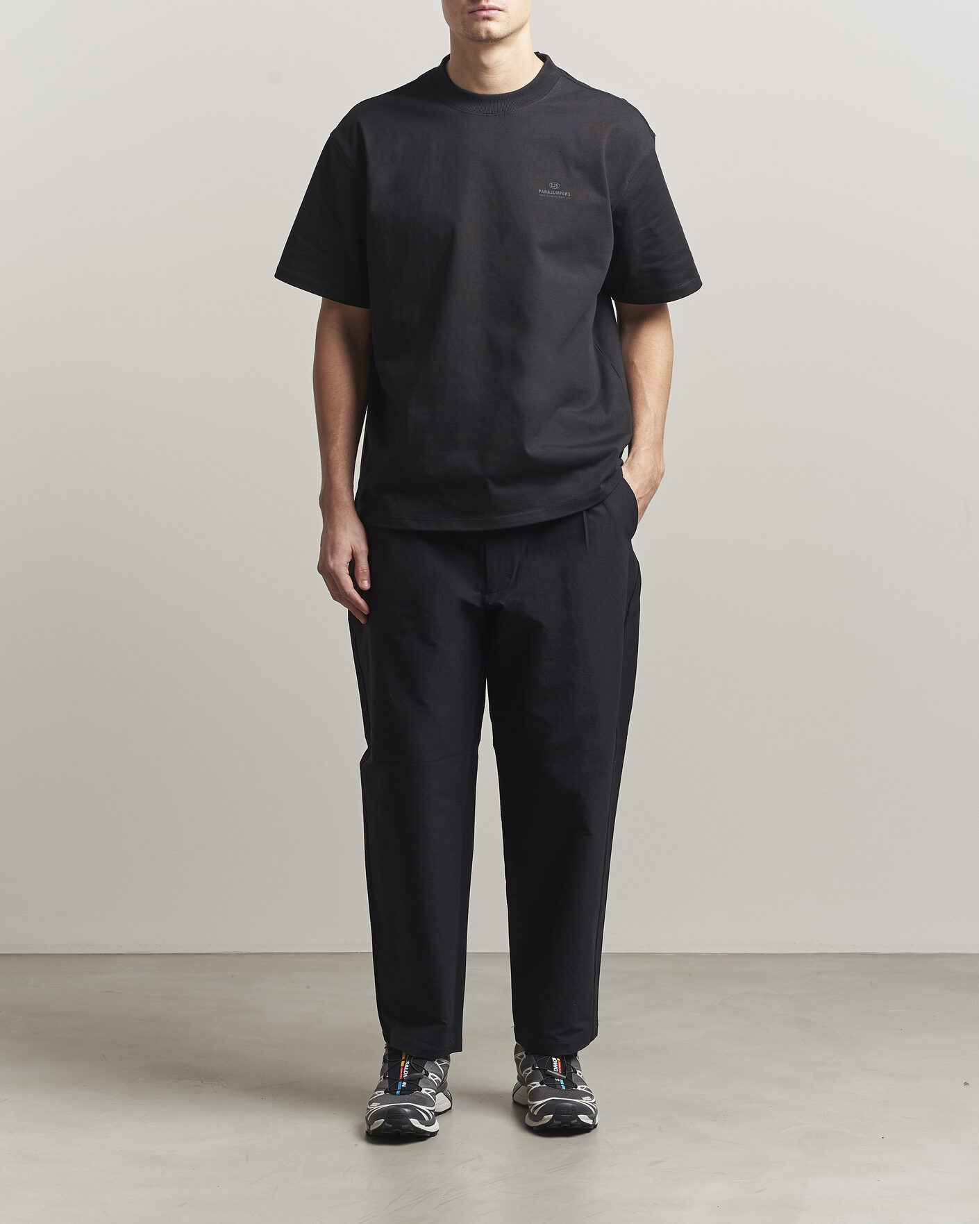 Herren | T-Shirts | Parajumpers | Reg Compact Jersey T-Shirt Black