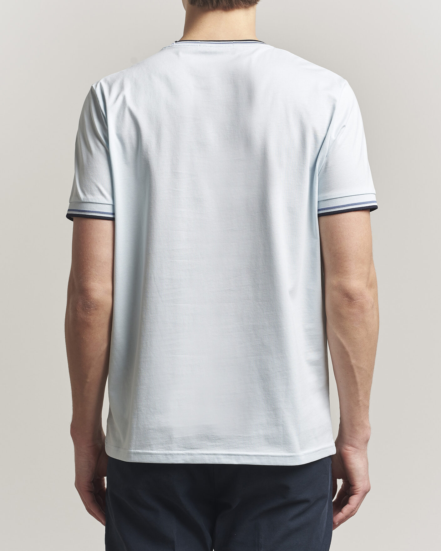 Herren | T-Shirts | Fred Perry | Twin Tipped T-Shirt Light Ice