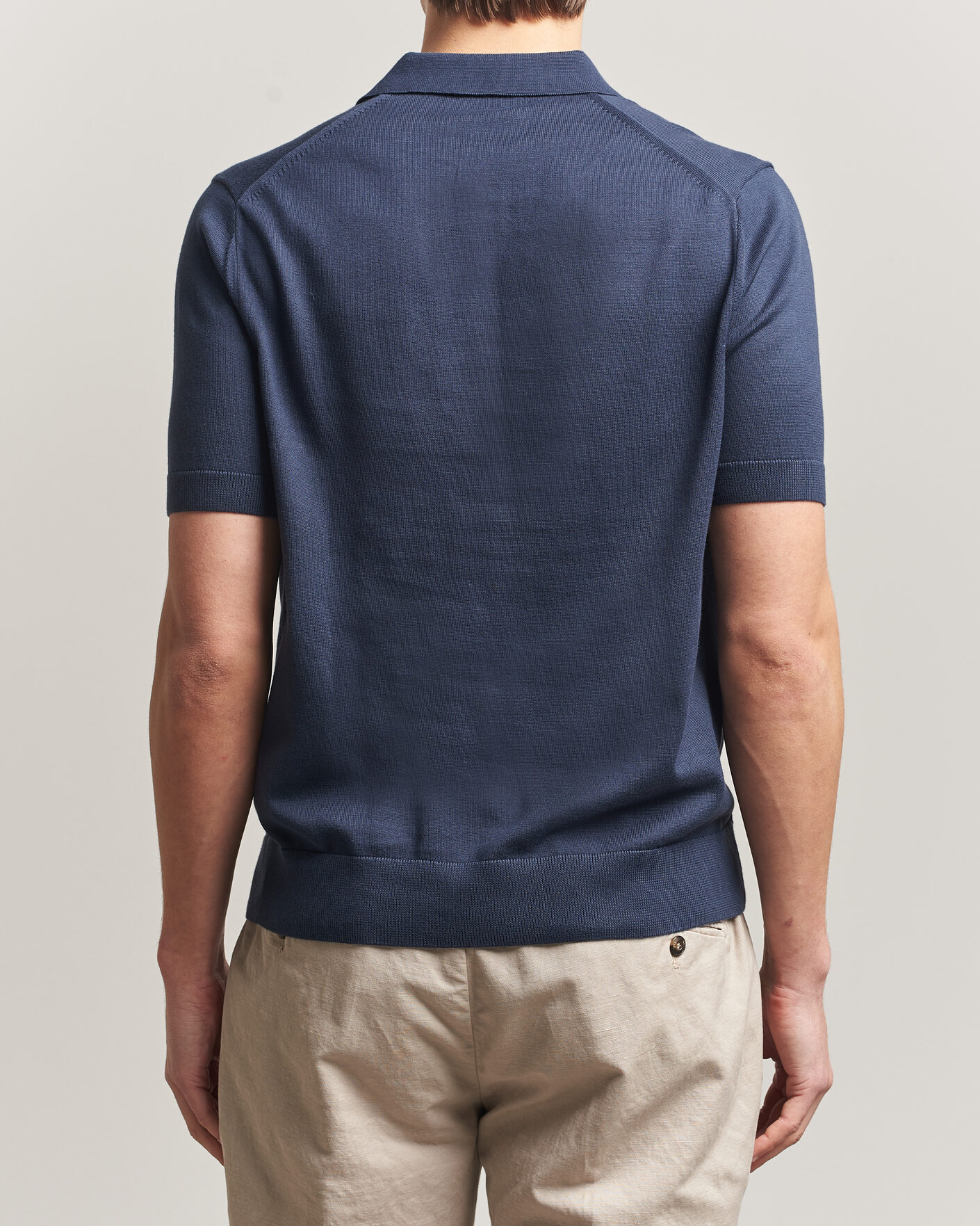 Herren | Poloshirts | Fred Perry | Cotton Knitted Polo Dark Airforce