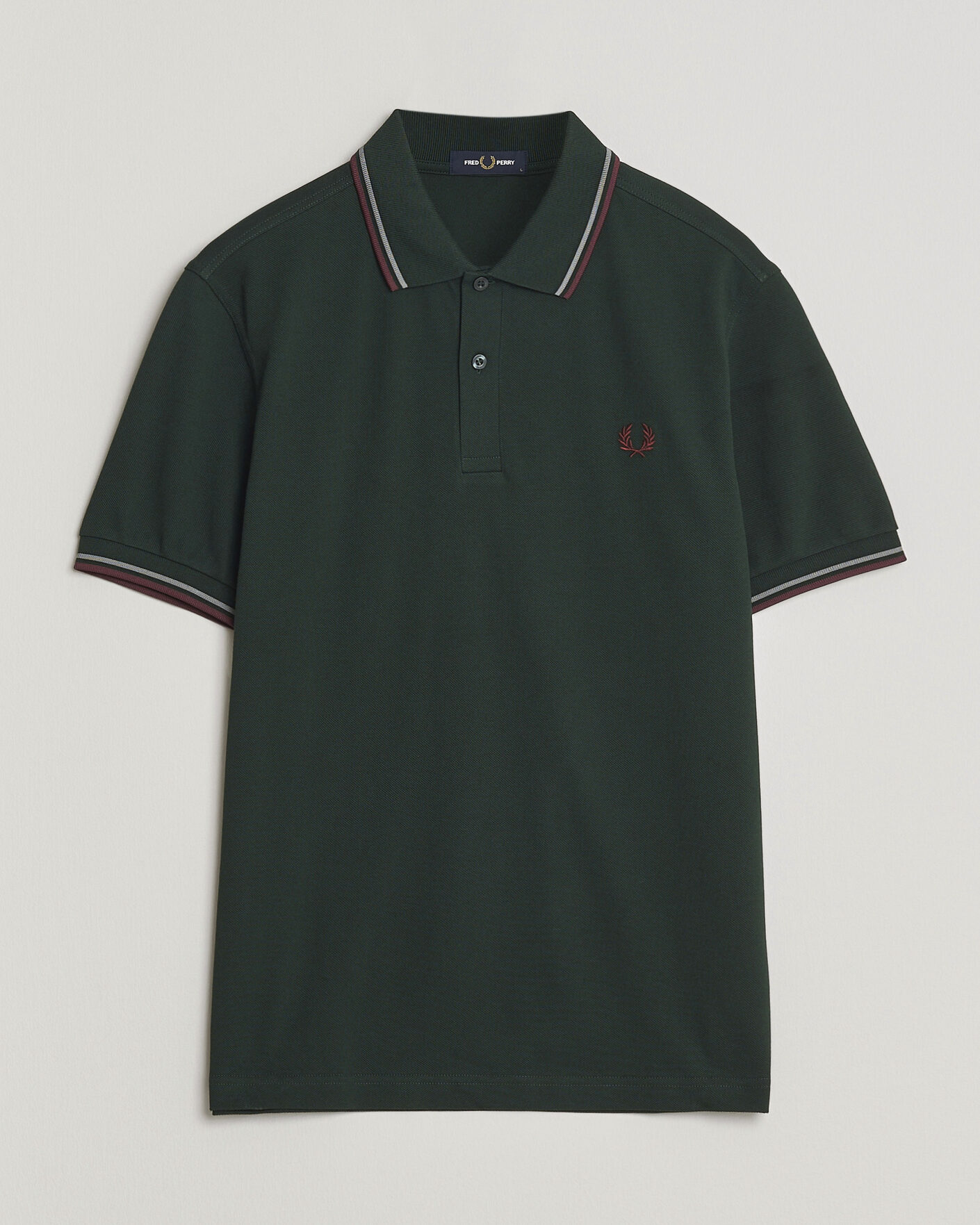 Herren | Poloshirts | Fred Perry | Twin Tipped Polo Shirt Grassroots Green