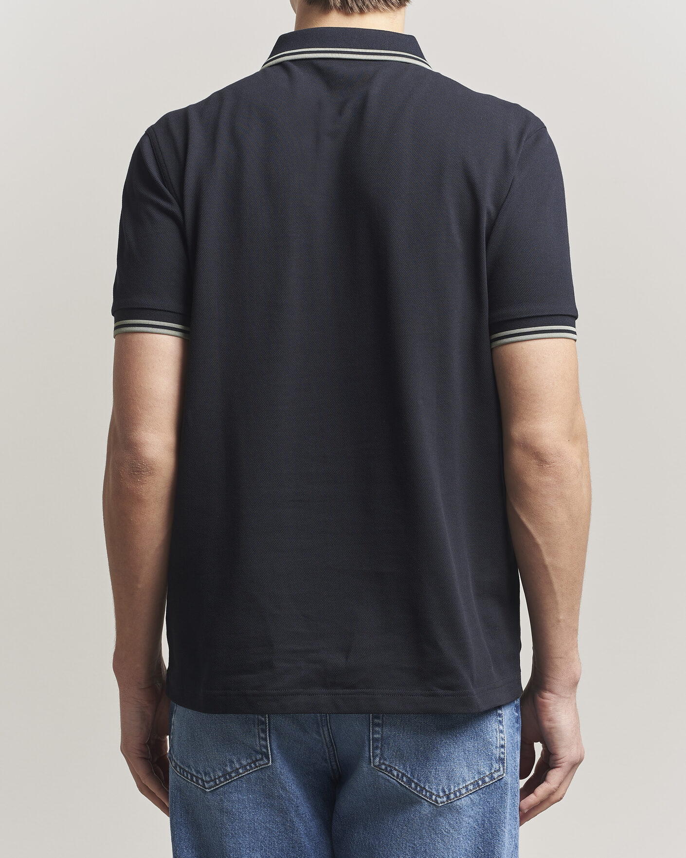 Herren | Poloshirts | Fred Perry | Twin Tipped Polo Shirt Navy