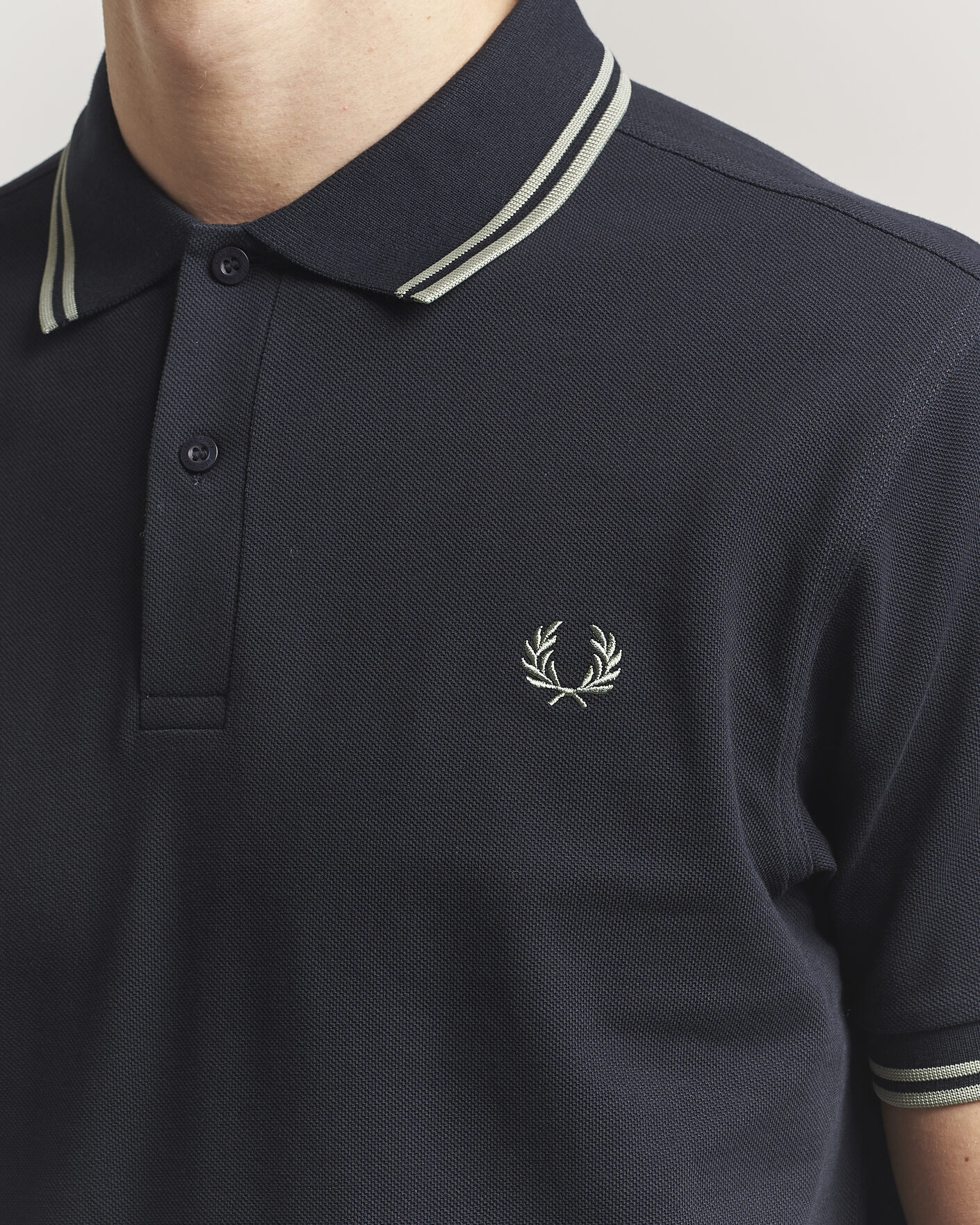Herren | Poloshirts | Fred Perry | Twin Tipped Polo Shirt Navy