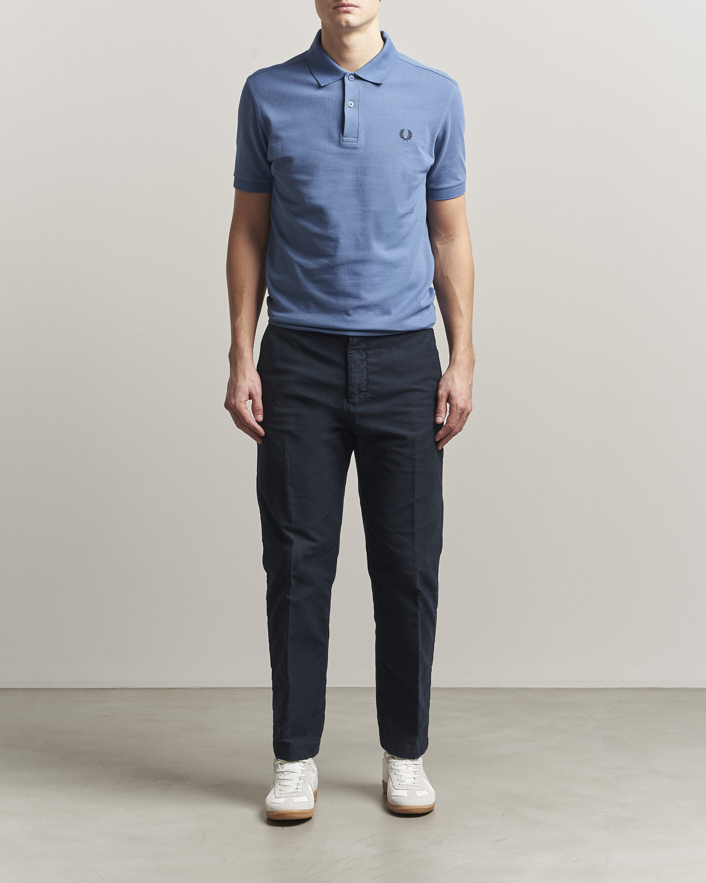 Herren | Poloshirts | Fred Perry | Plain Polo Ace Blue