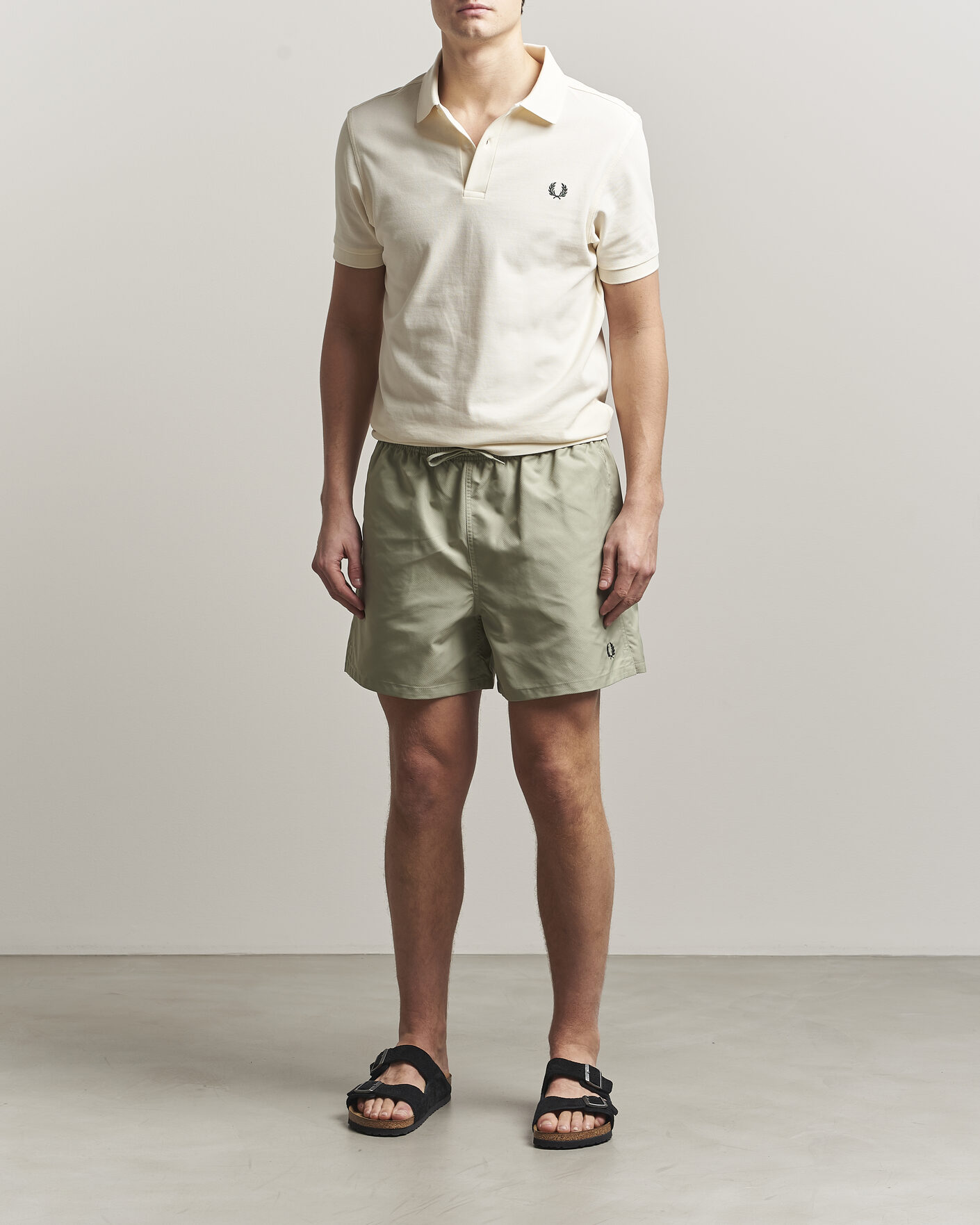 Herren | Badehosen | Fred Perry | Classic Swimshorts Seagrass Green