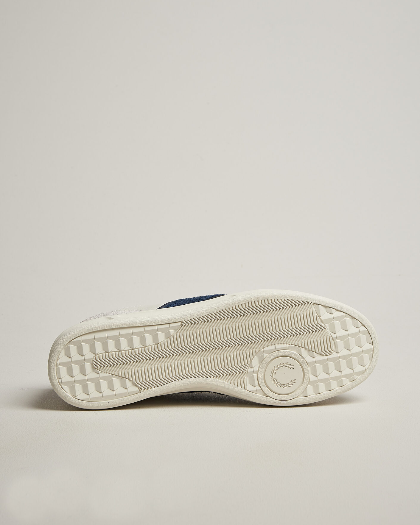 Herren | Sneaker | Fred Perry | B4 Leather/Suede Sneaker Porcelain/Navy