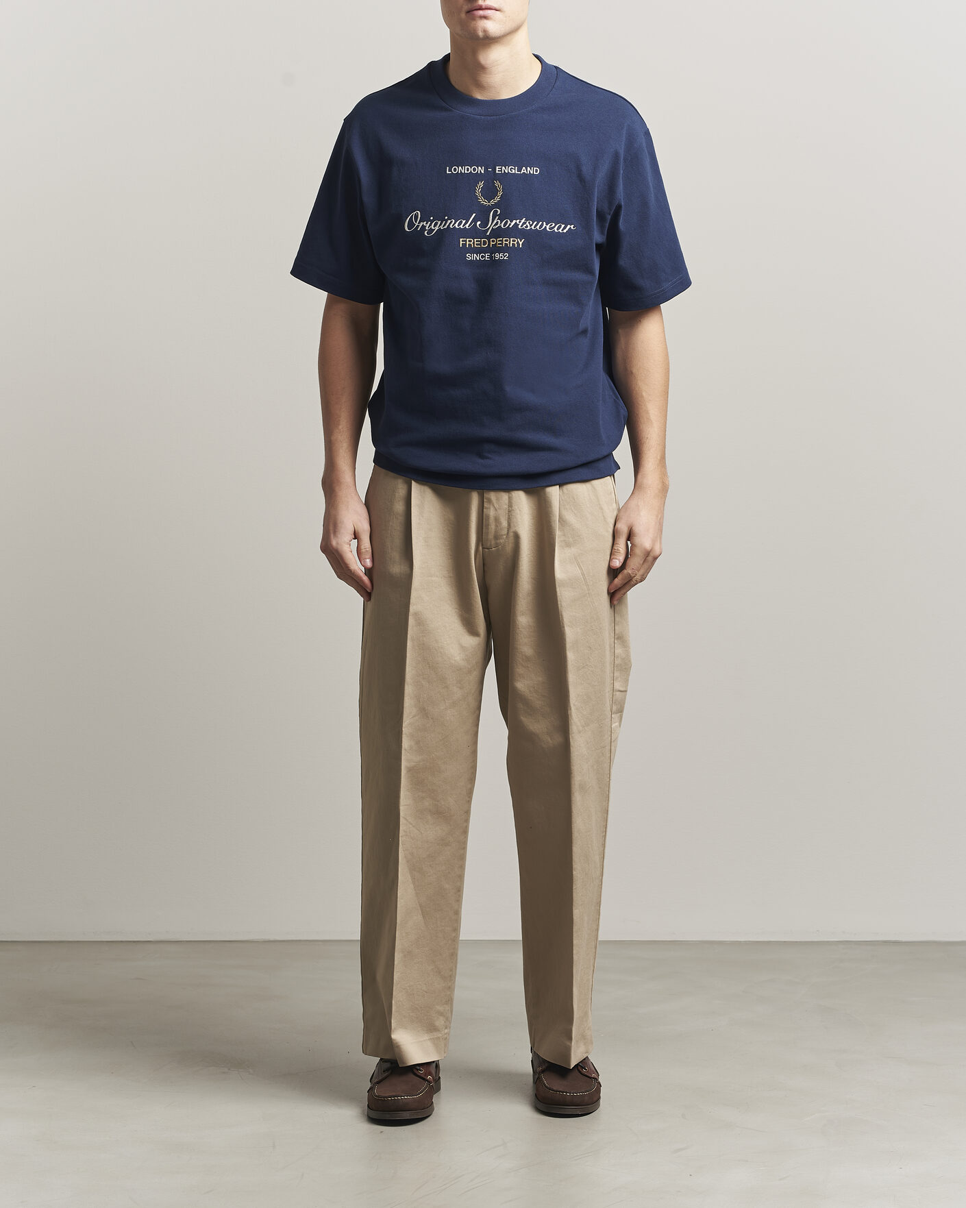 Herren | T-Shirts | Fred Perry | Original Sportswear T-Shirt Tennis Blue