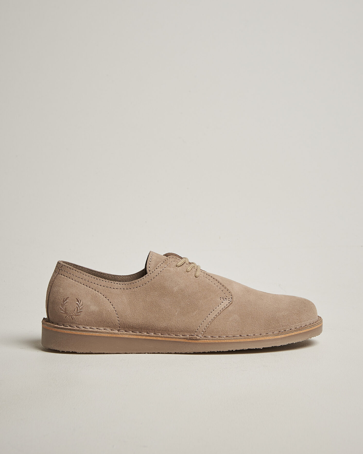 Herren | Derby | Fred Perry | Linden Suede Derby Driftwood