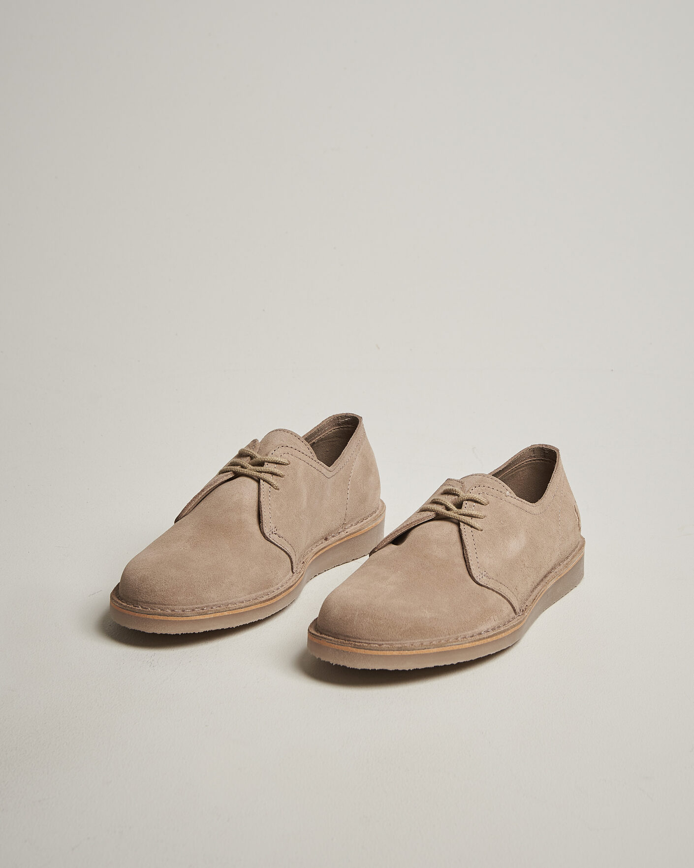 Herren | Derby | Fred Perry | Linden Suede Derby Driftwood