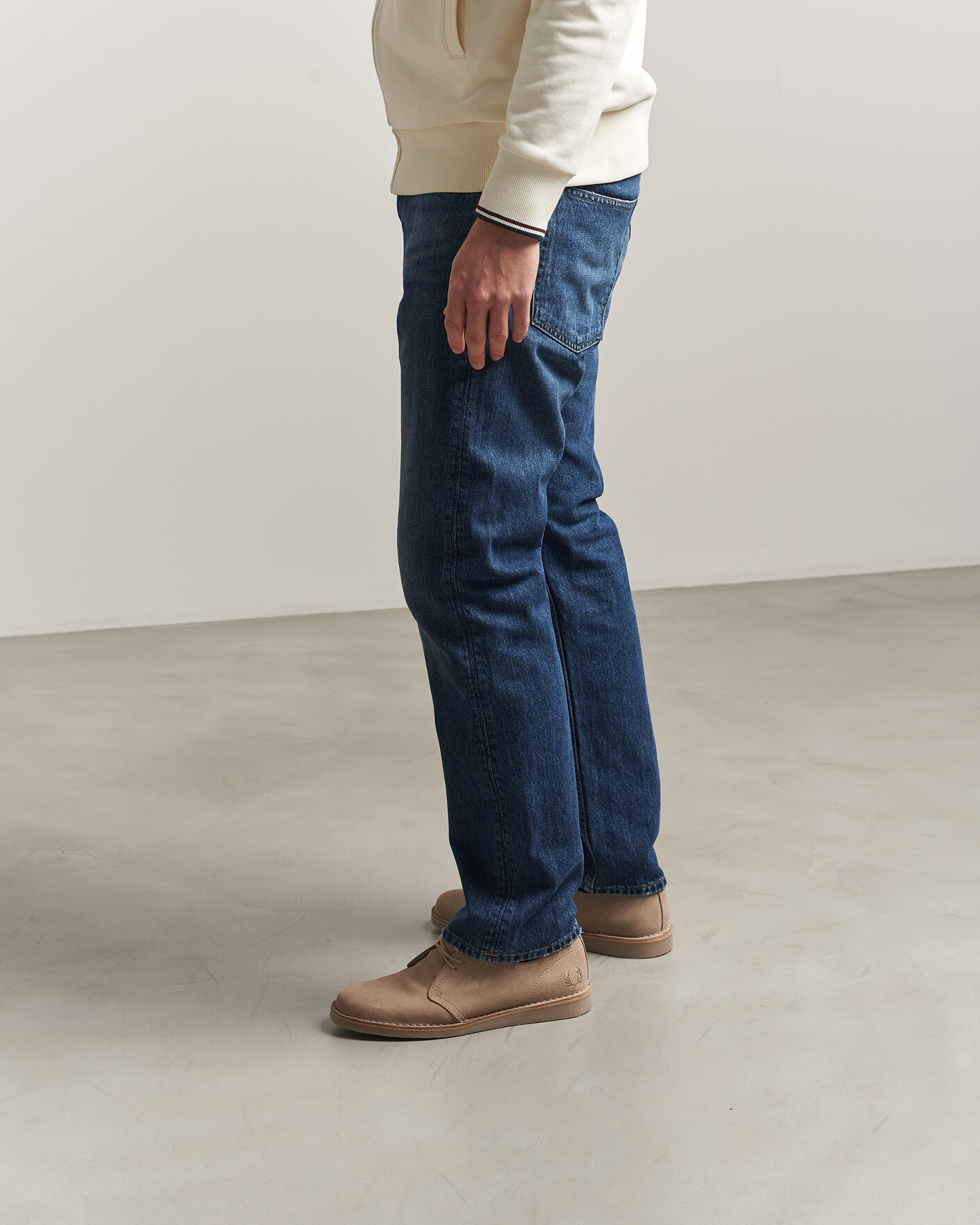 Herren | Derby | Fred Perry | Linden Suede Derby Driftwood