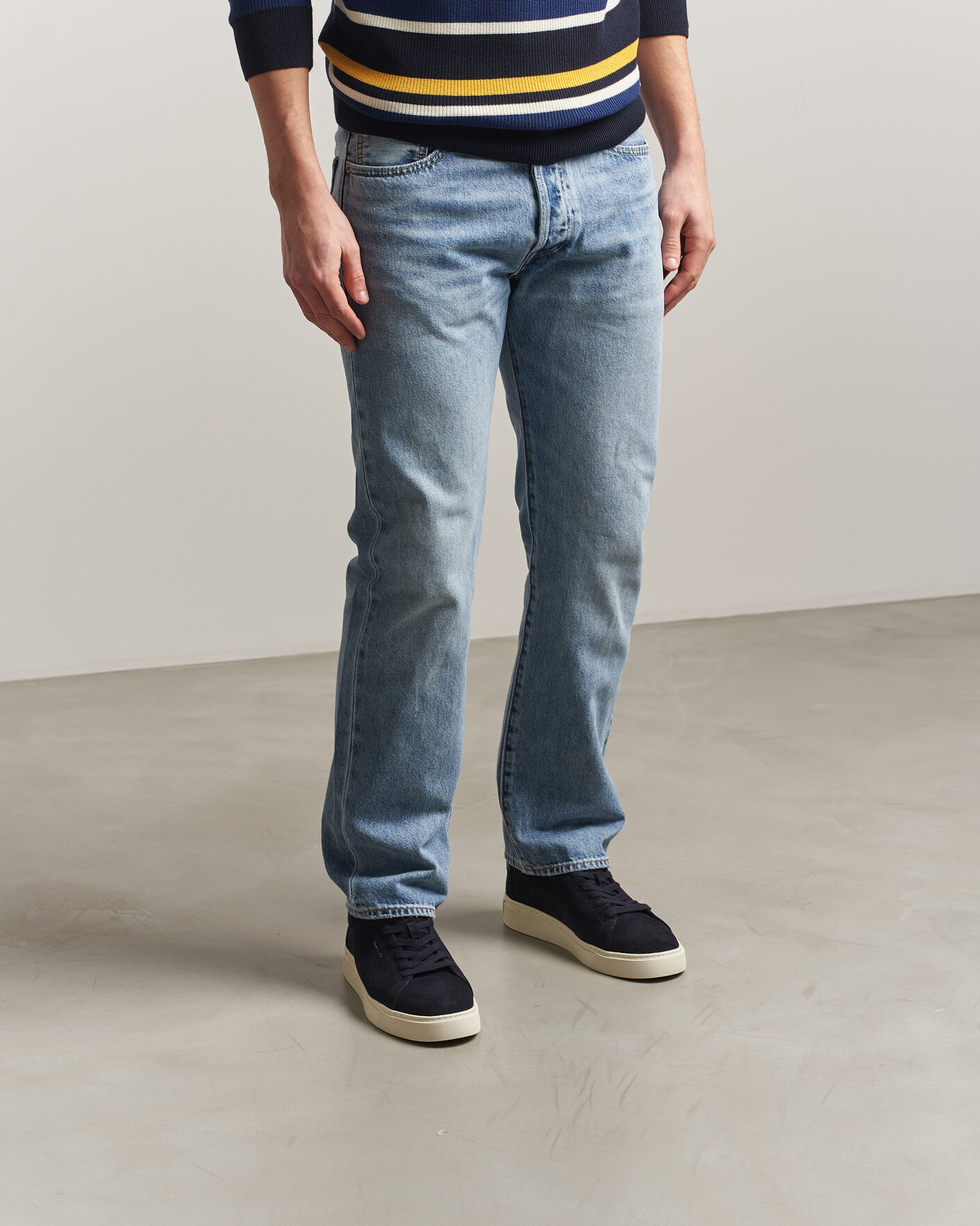 Herren | Sneaker | GANT | Mc Julien Suede Sneaker Dark Blue