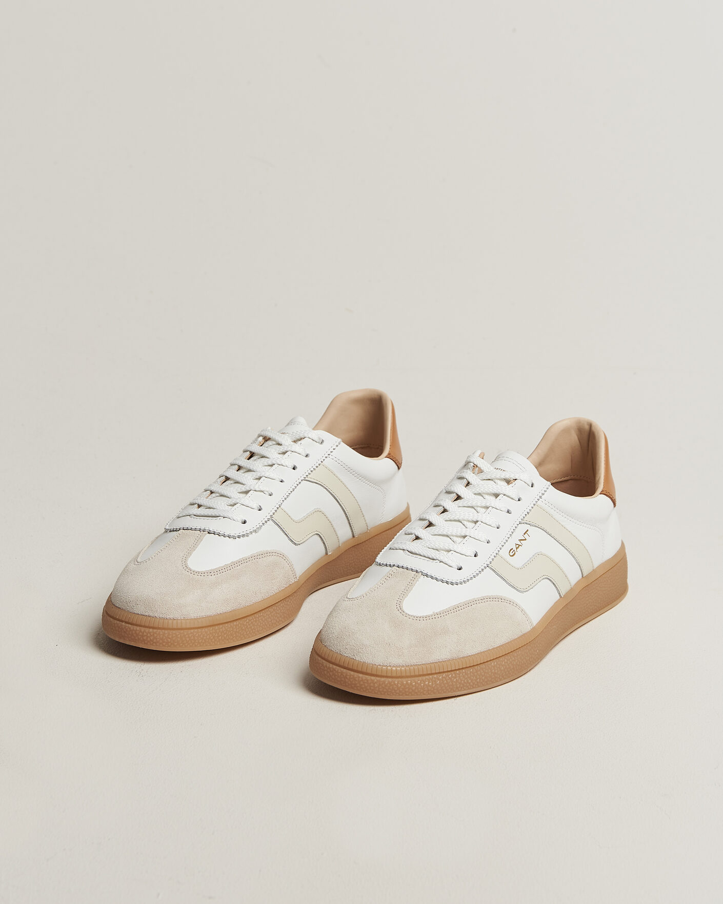 Herren | Sneaker | Gant | Cuzmo Leather/Suede Sneaker White