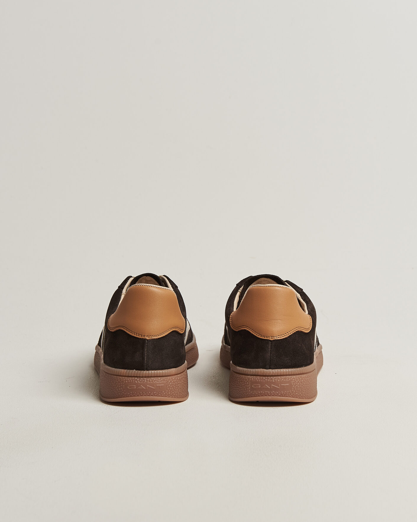 Herren | Sneaker | Gant | Cuzmo Suede Sneaker Dark Brown/White