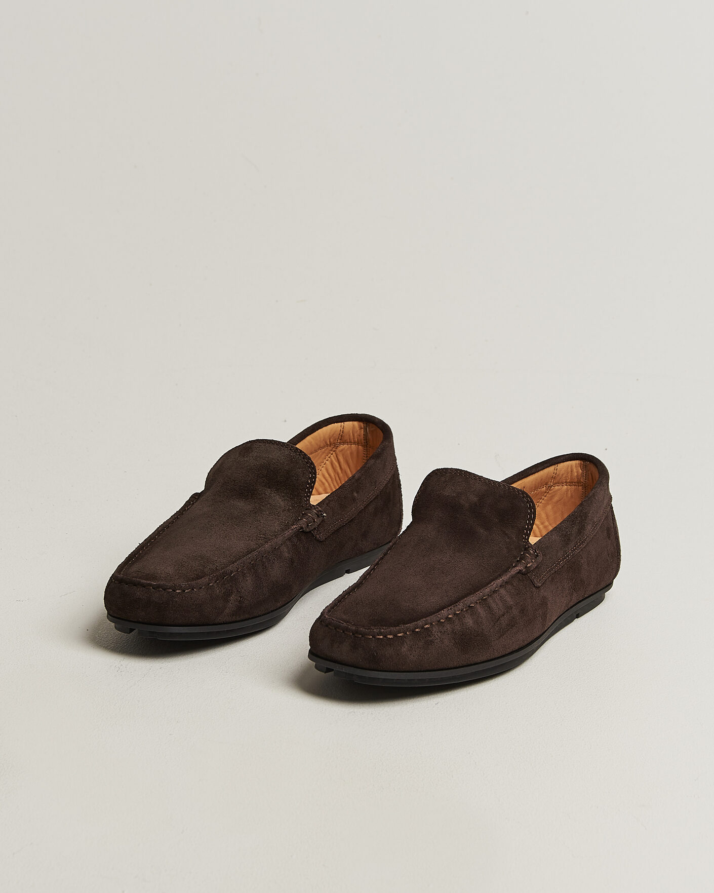 Herren | Mokassin | Gant | Wilmon Suede Car Shoe Dark Brown