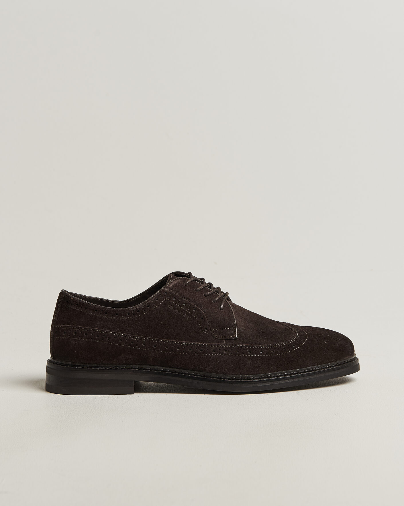 Herren | Brogue | Gant | Bidford Suede Brouge Dark Brown