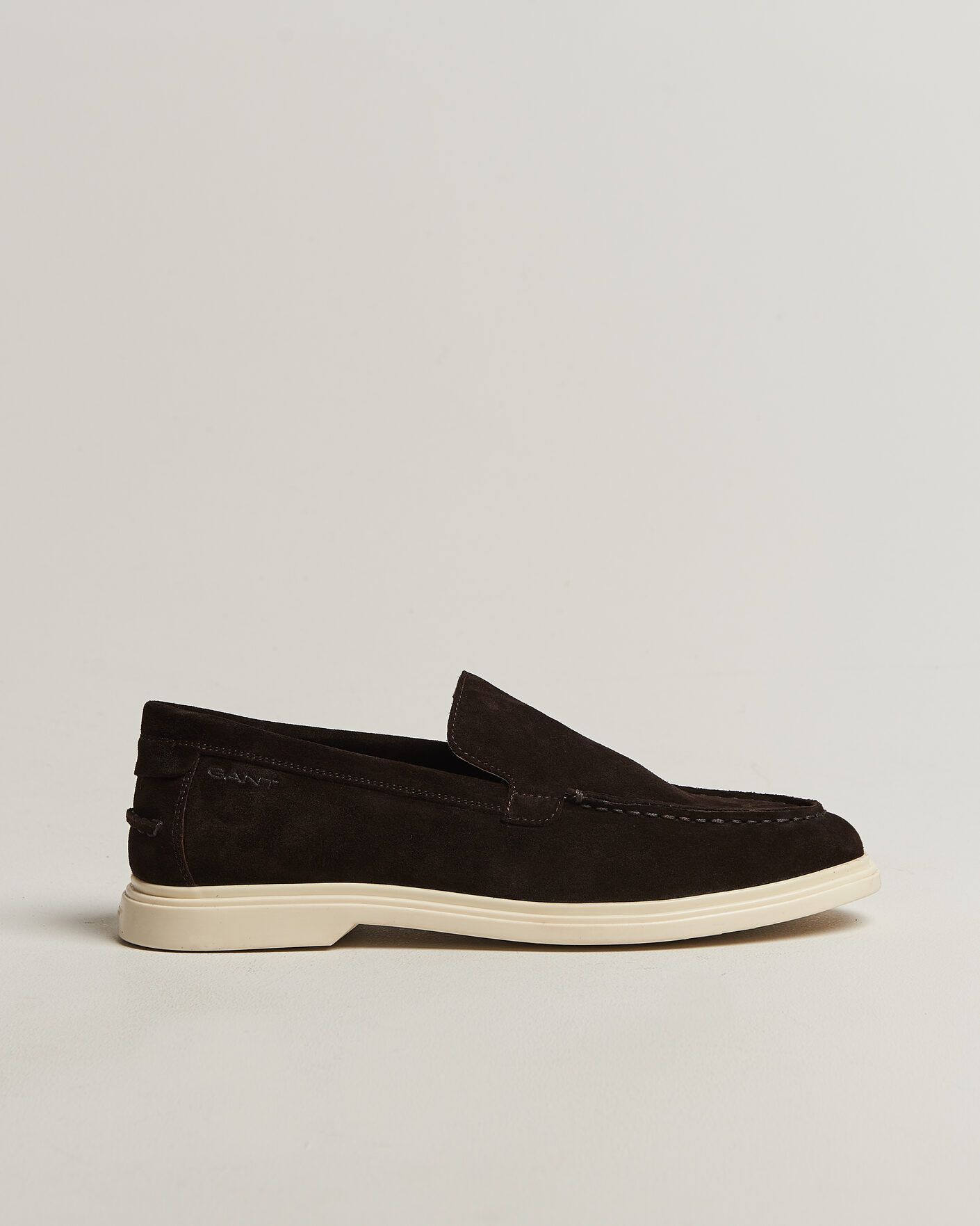 Herren | Loafer | GANT | Boery Suede Loafer Dark Brown