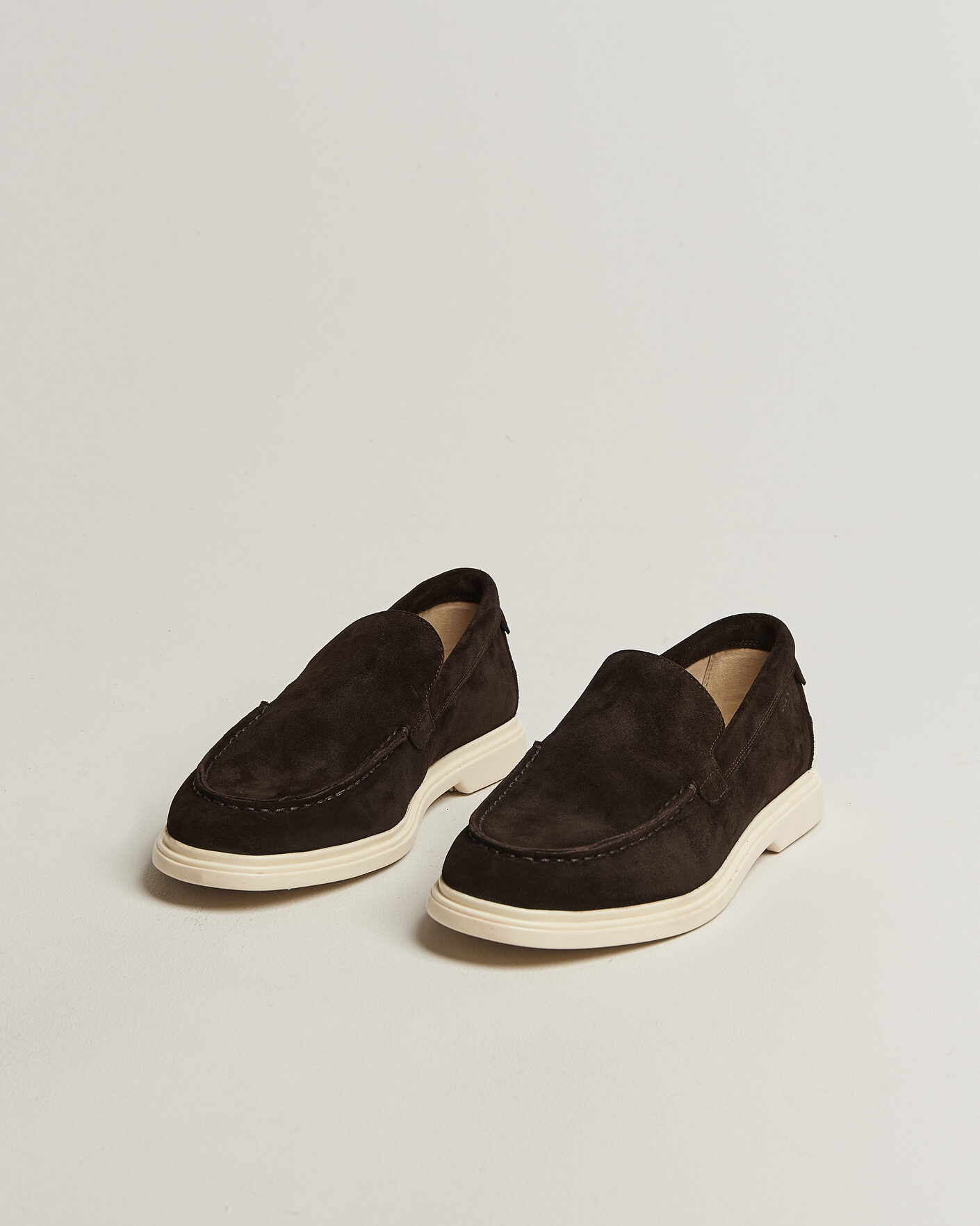 Herren | Loafer | GANT | Boery Suede Loafer Dark Brown