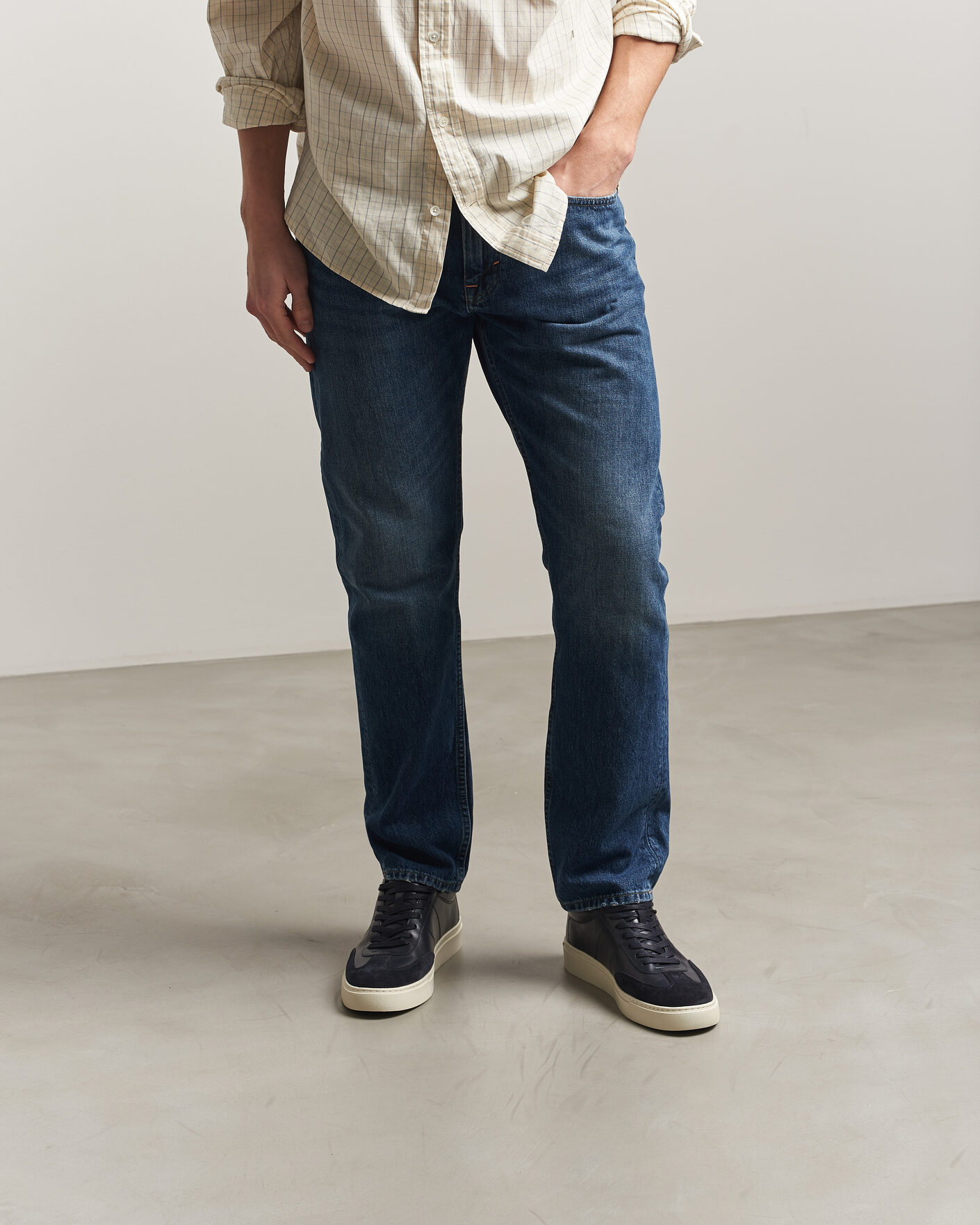 Herren | Sneaker | GANT | Mc Julien Leather/Suede Sneaker Marine