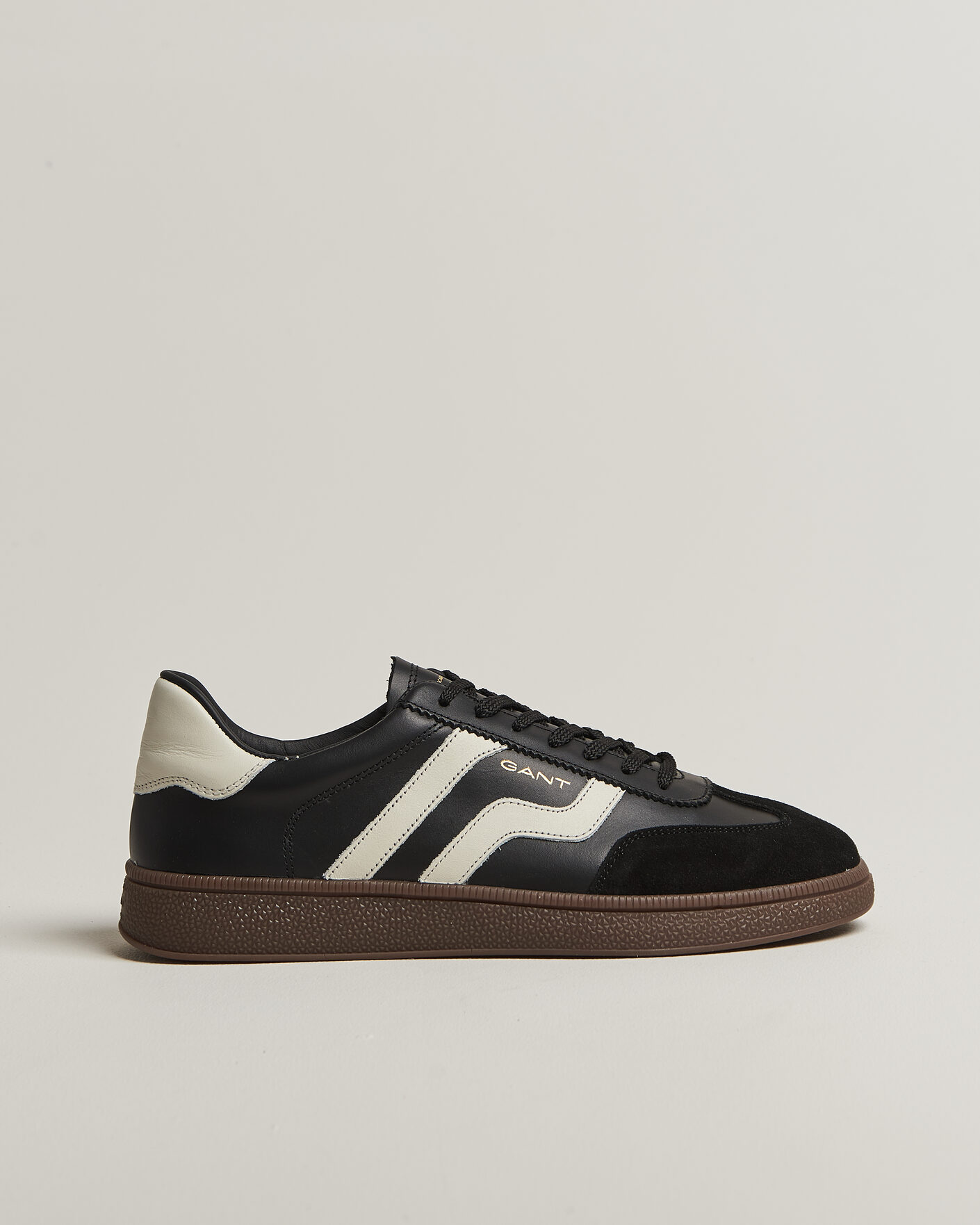 Herren | Sneaker | Gant | Cuzmo Leather/Suede Sneaker Black/White