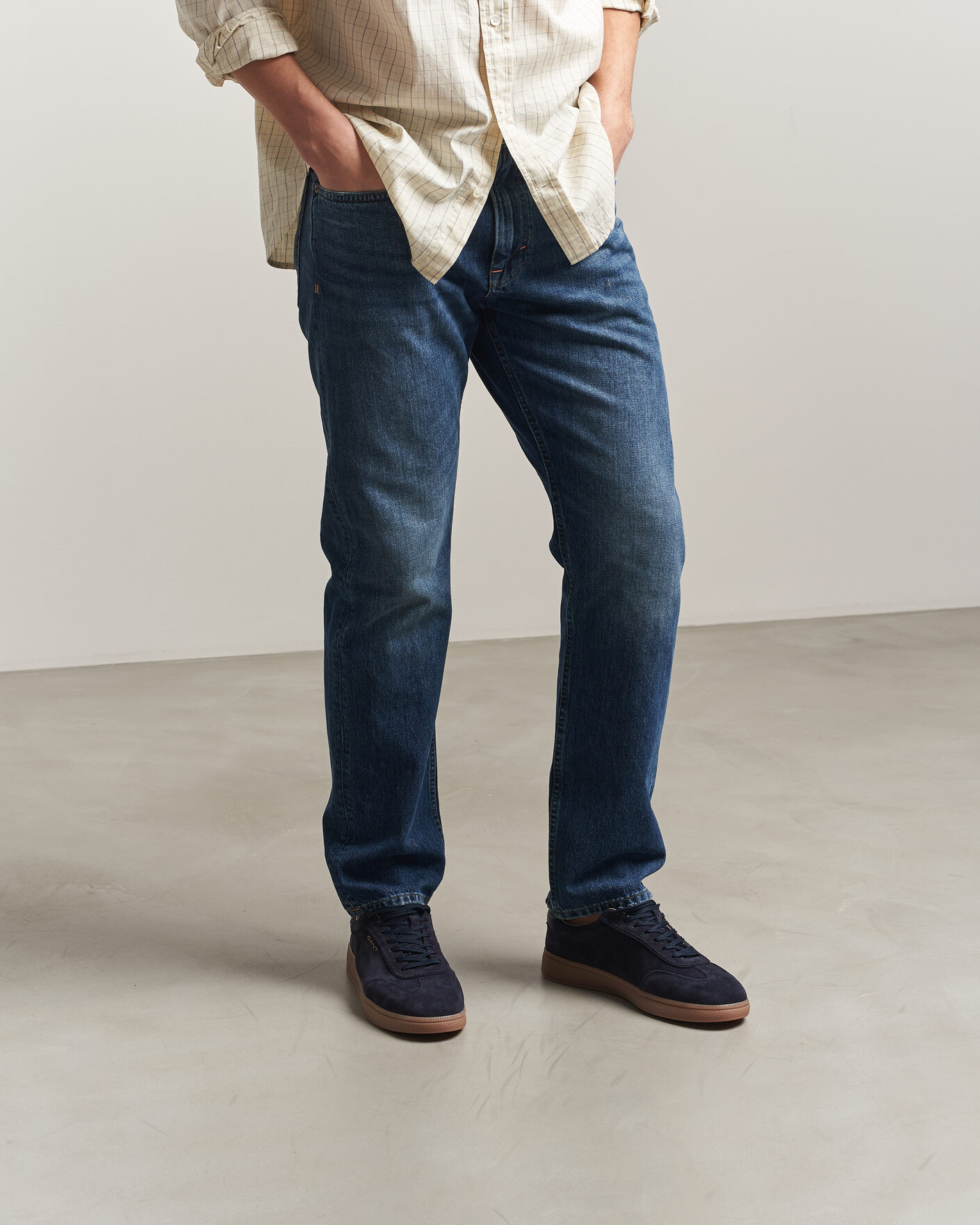 Herren | Sneaker | Gant | Cuzmo Suede Sneaker Marine