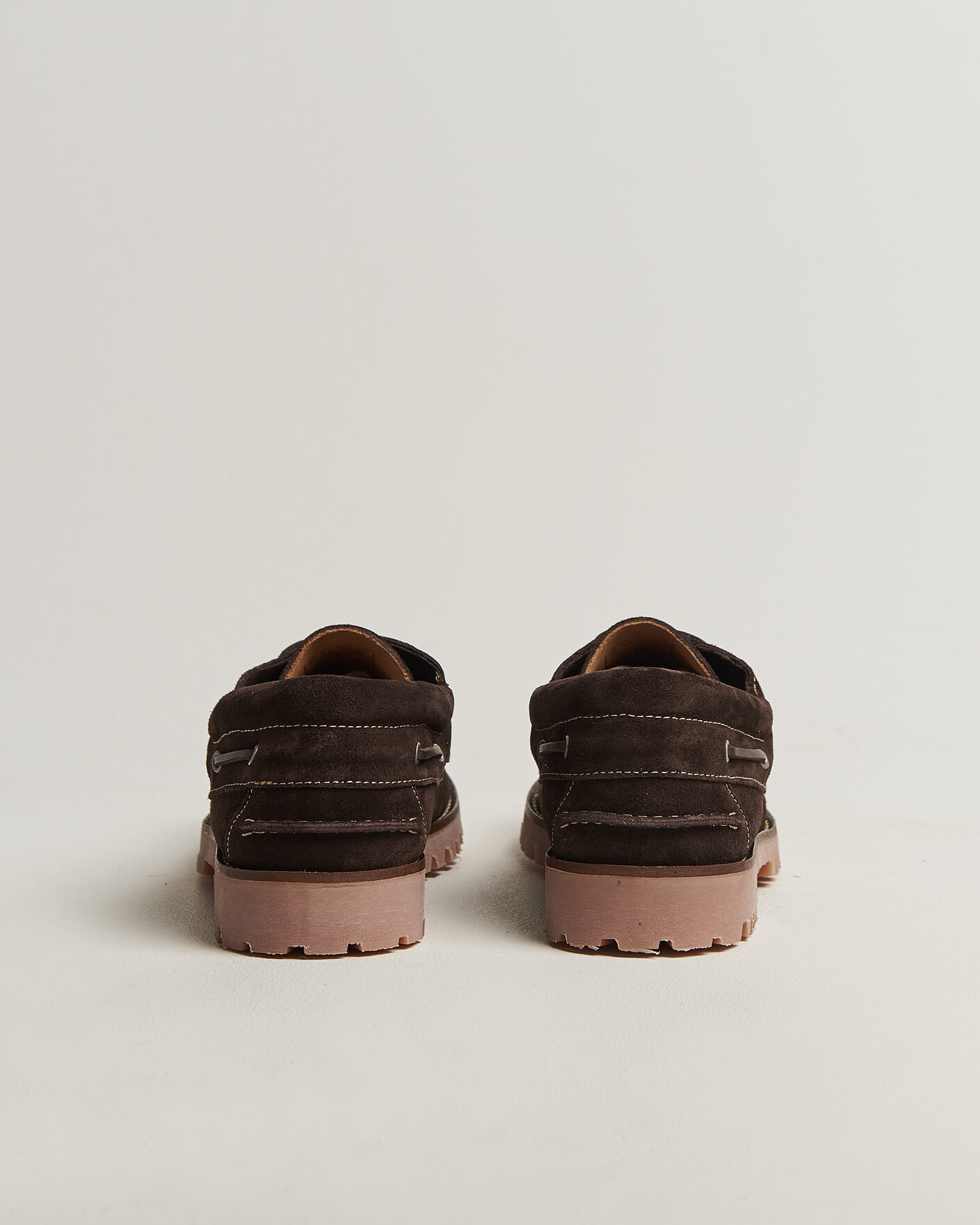 Herren | Segelschuhe | Gant | Tratton Suede Boat Shoe Dark Brown