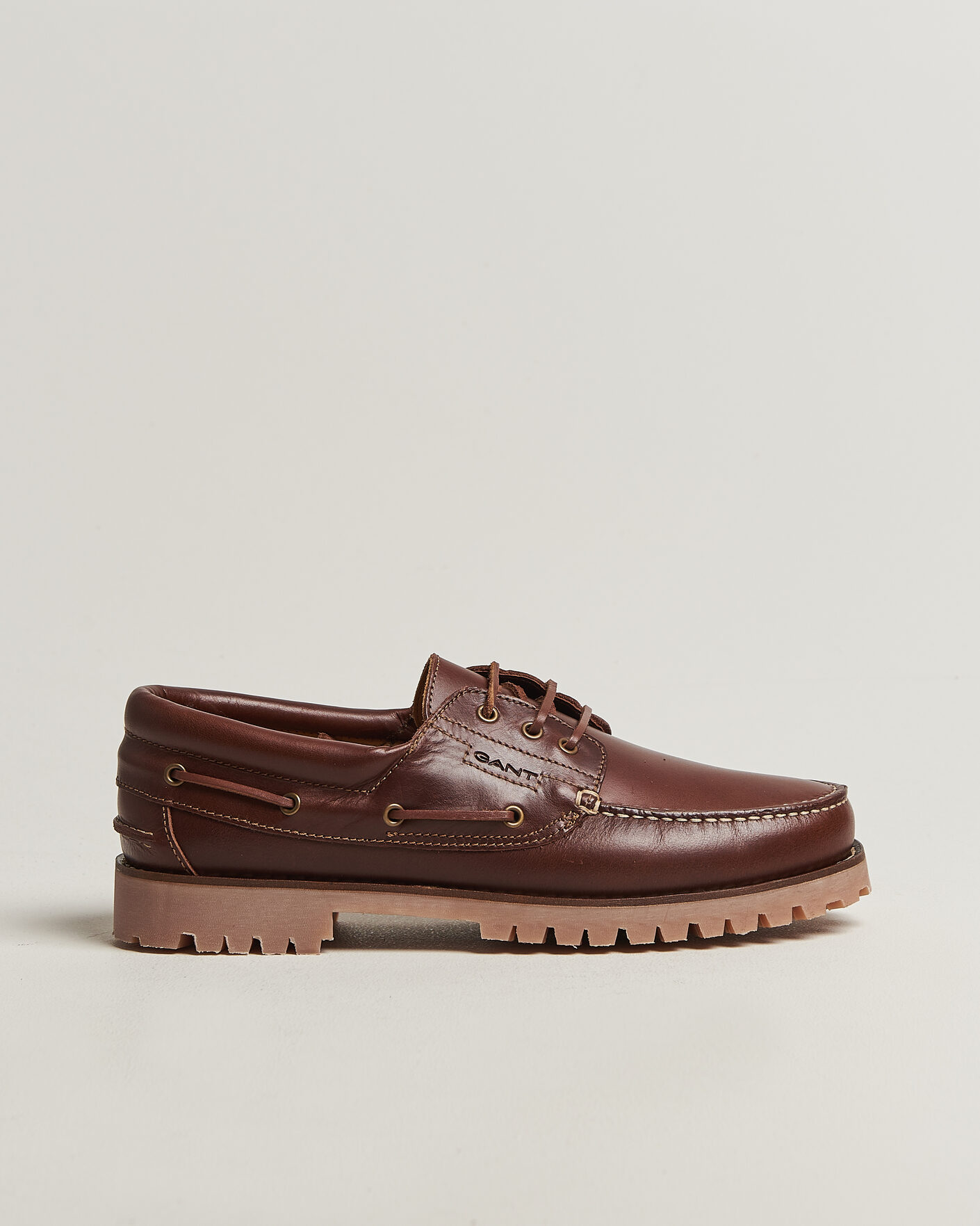 Herren | Segelschuhe | Gant | Tratton Leather Boat Shoe Brown