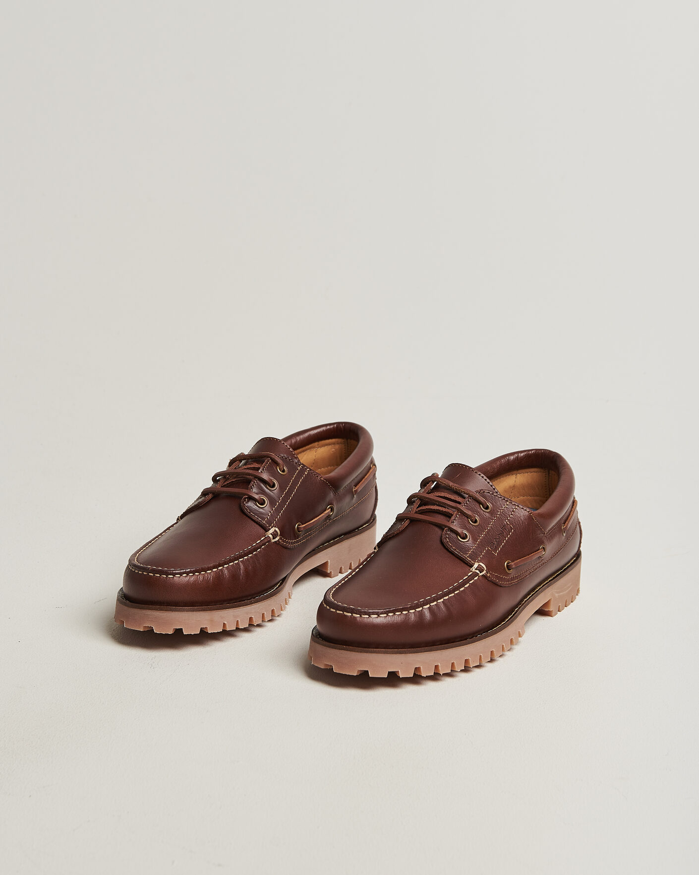 Herren | Segelschuhe | Gant | Tratton Leather Boat Shoe Brown