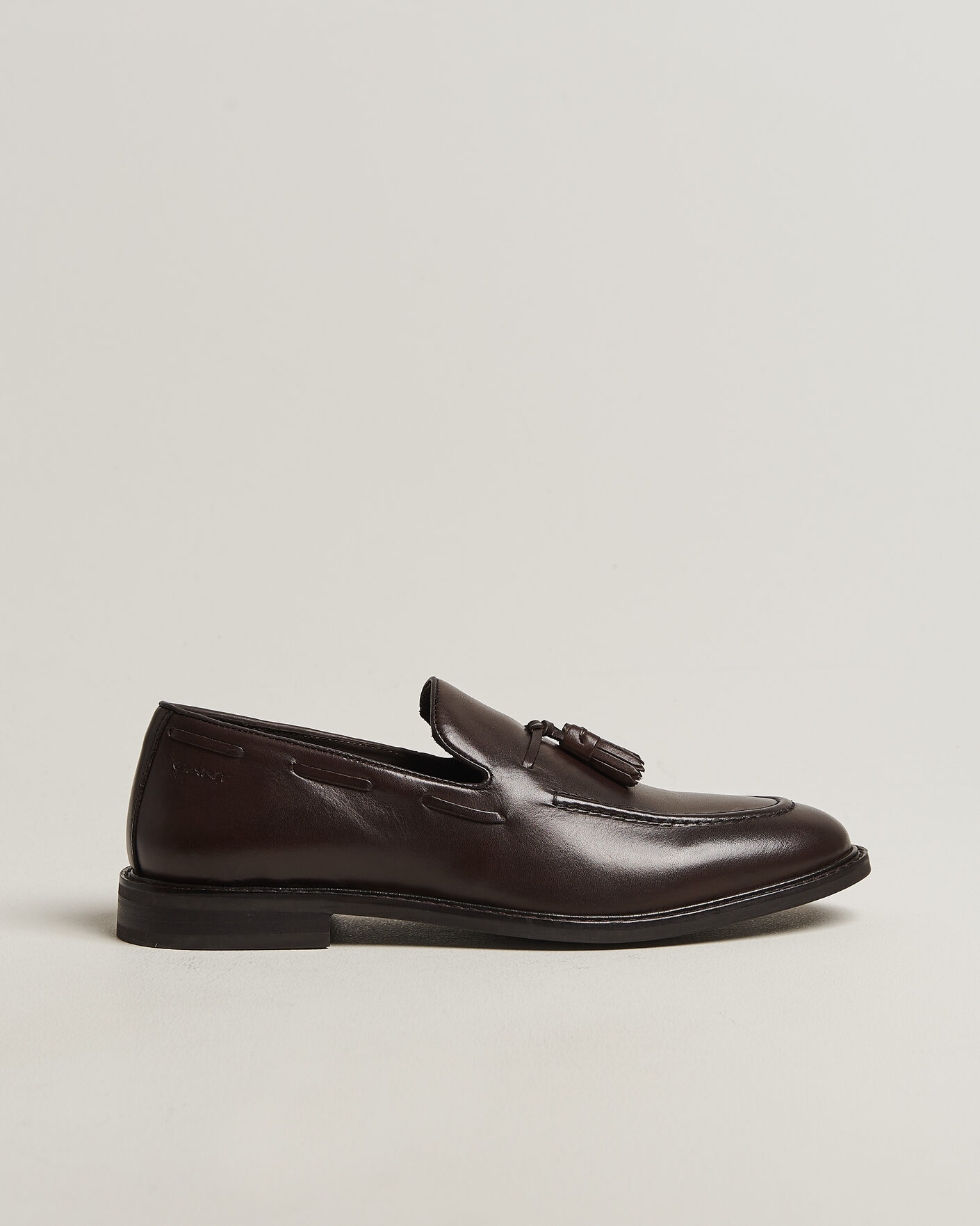 Herren | Loafer | GANT | Lozham Leather Tassle Loafer Dark Brown