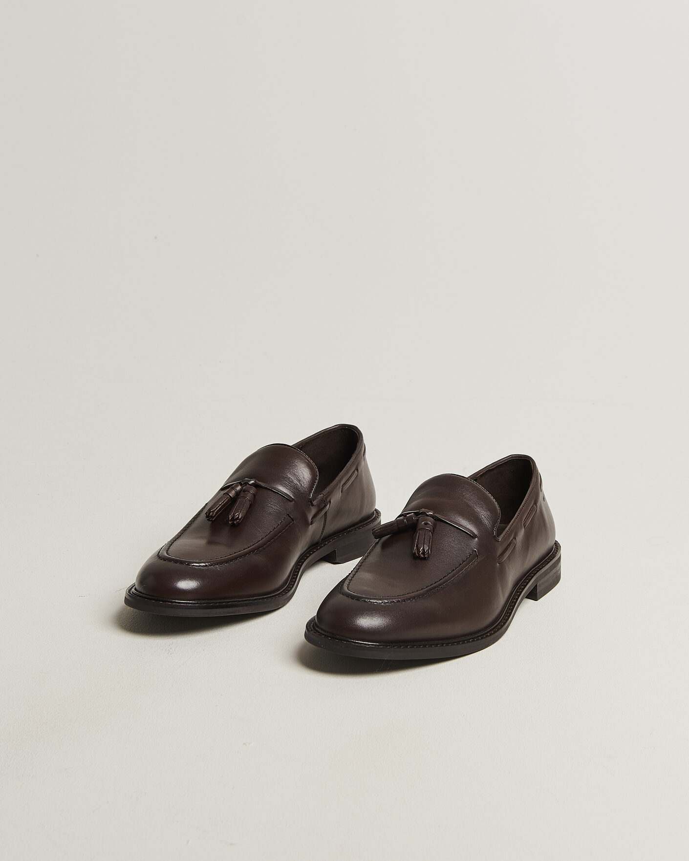Herren | Loafer | GANT | Lozham Leather Tassle Loafer Dark Brown