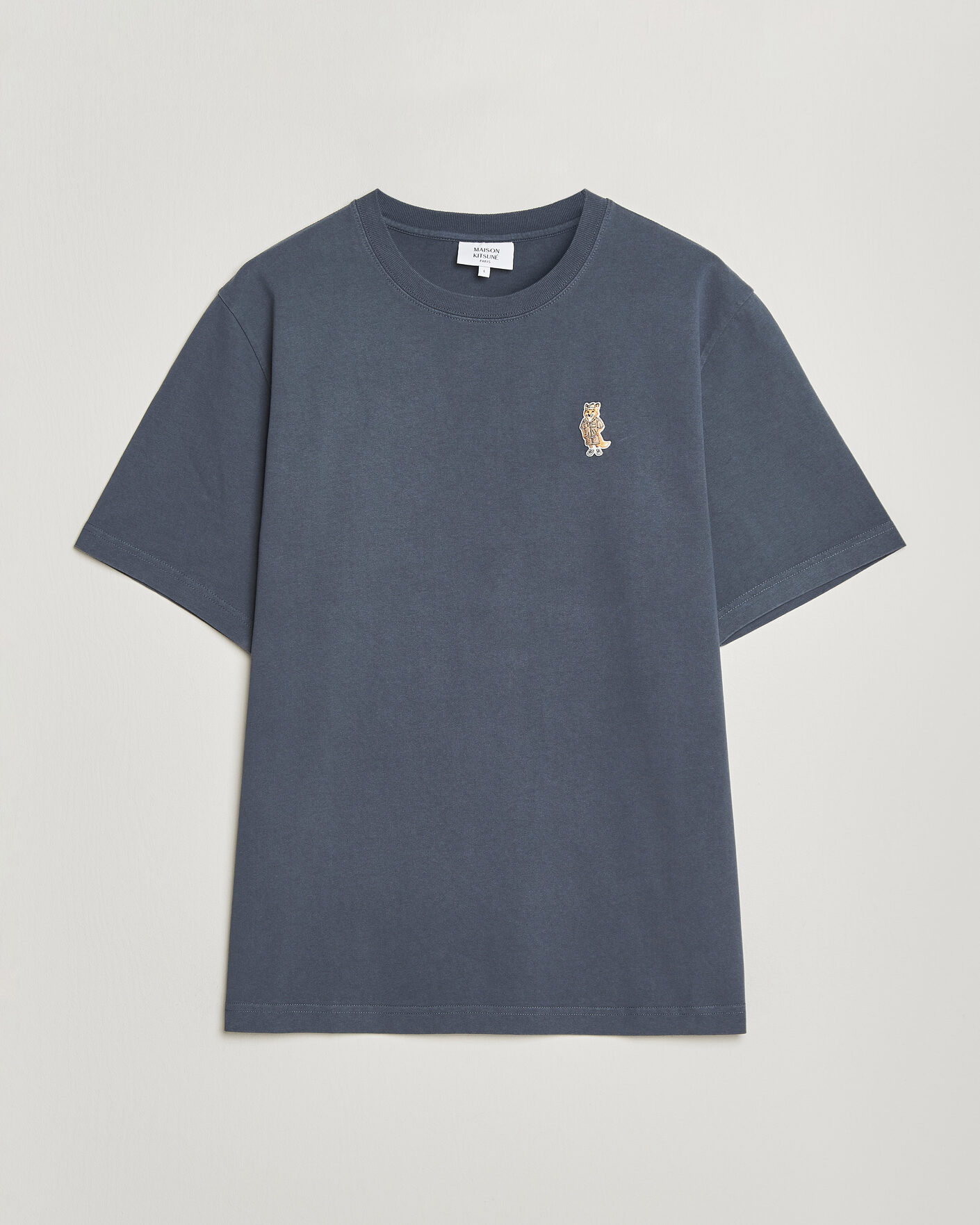 Herren | T-Shirts | Maison Kitsuné | Dressed Fox T-Shirt Shadow Blue