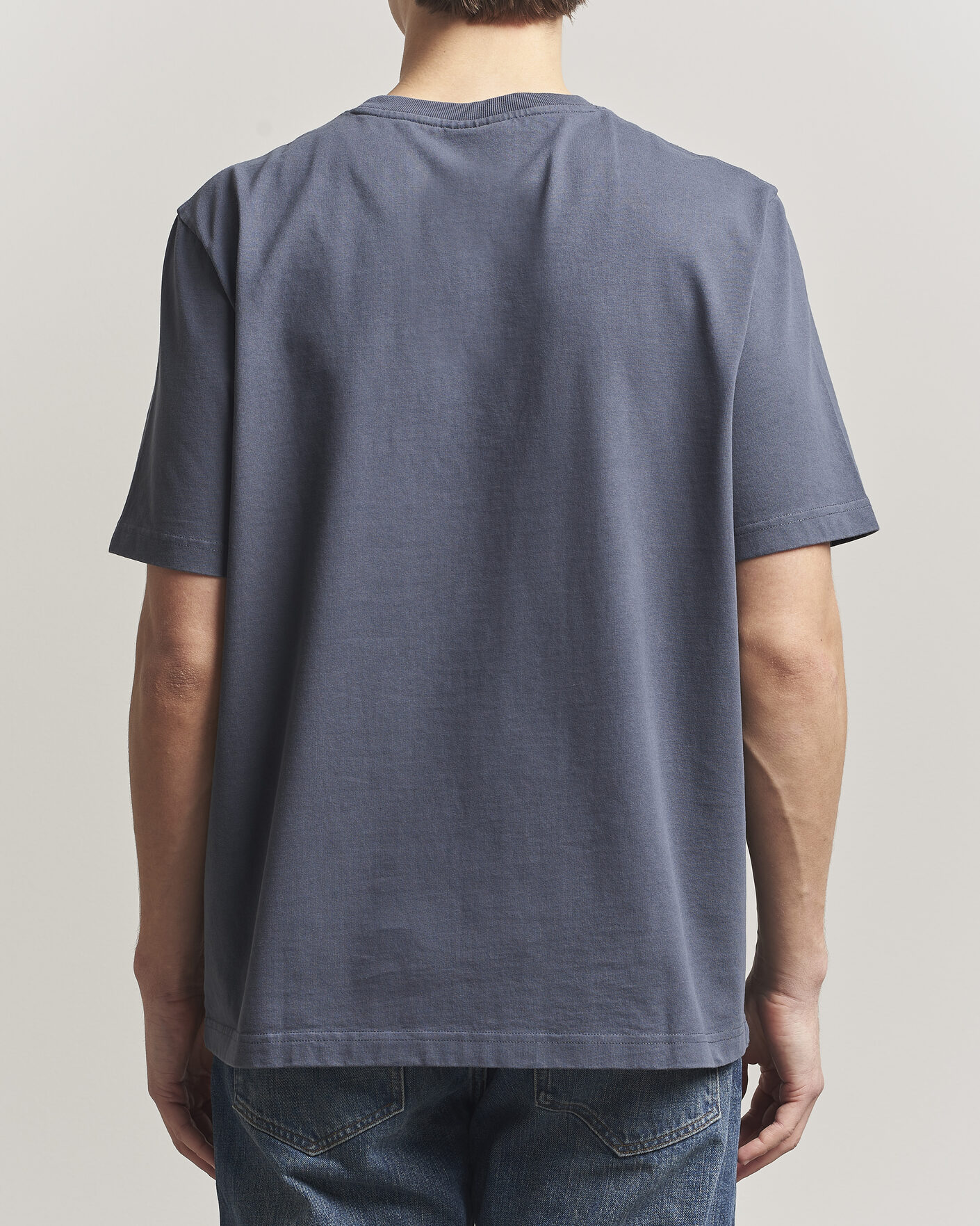 Herren | T-Shirts | Maison Kitsuné | Dressed Fox T-Shirt Shadow Blue