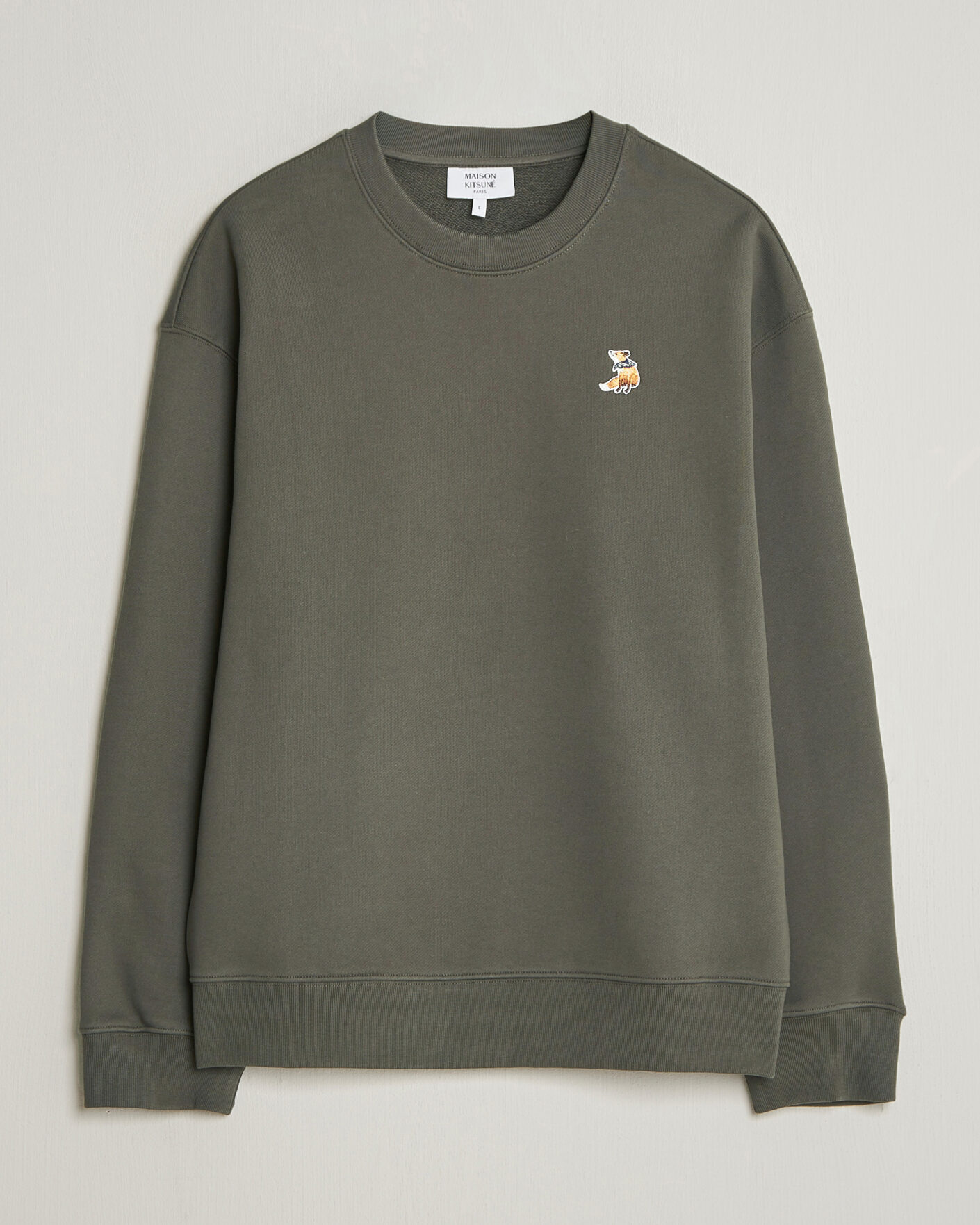 Herren | Pullover | Maison Kitsuné | Dreaming Fox Sweatshirt Beluga