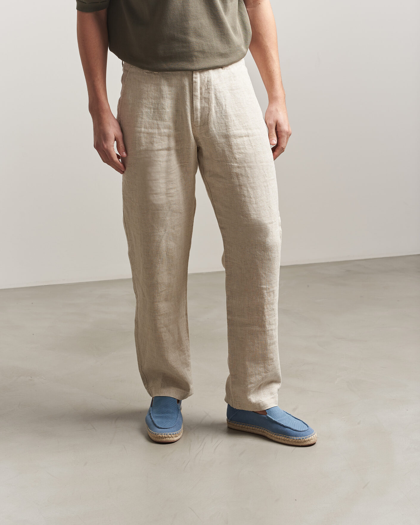 Herren | Espadrillo | BOSS BLACK | Madeira Suede Espadrilles Open Blue