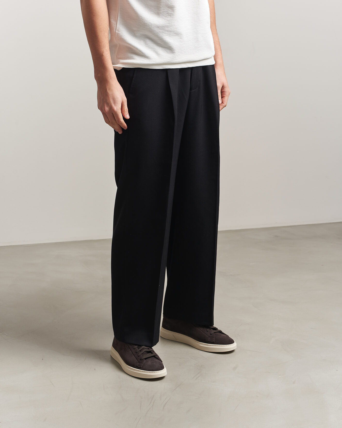 Herren | Sneaker | BOSS BLACK | Kieran Suede Sneaker Dark Brown