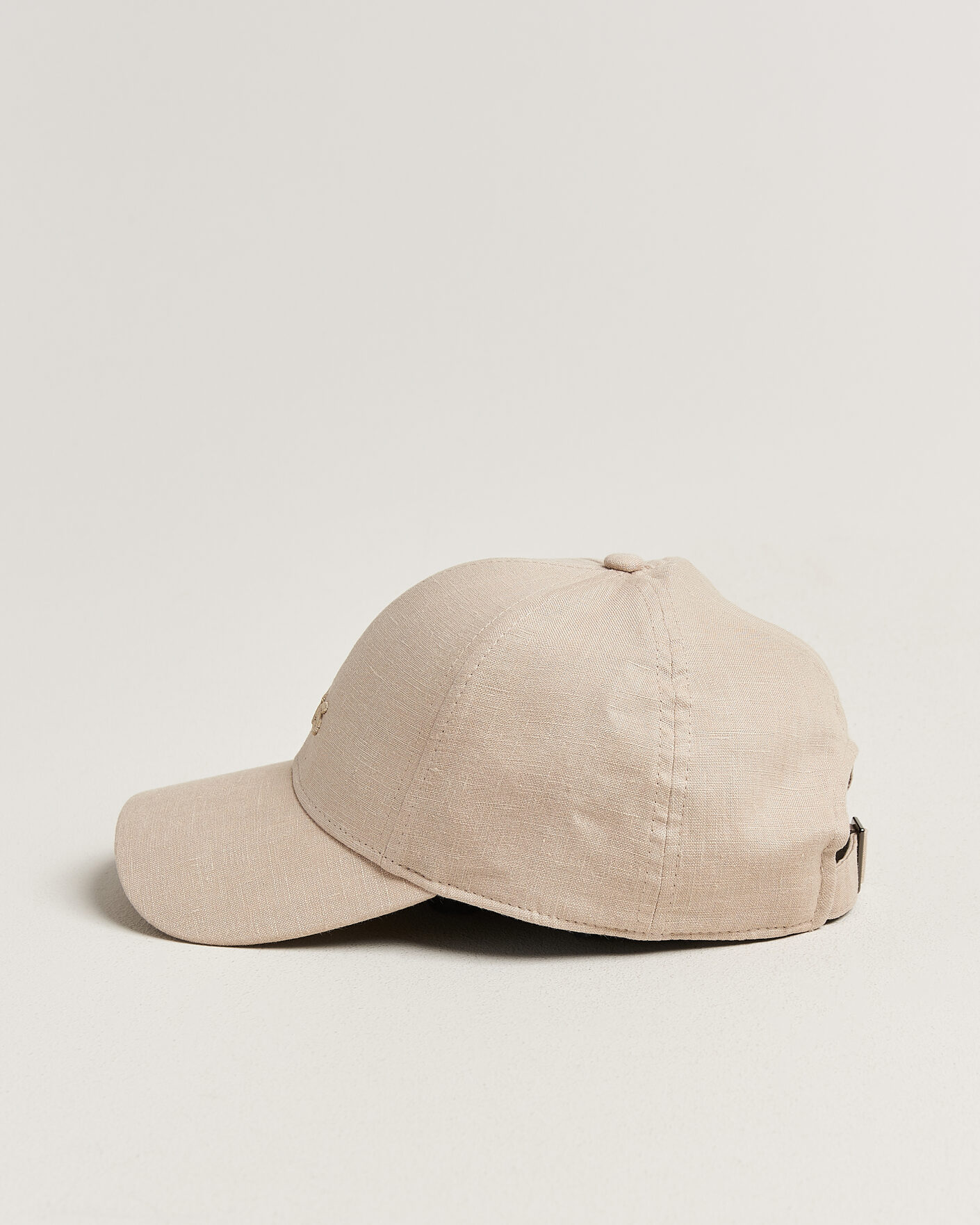 Herren | Hüte & Mützen | BOSS BLACK | Zed Linen Cap Open Beige