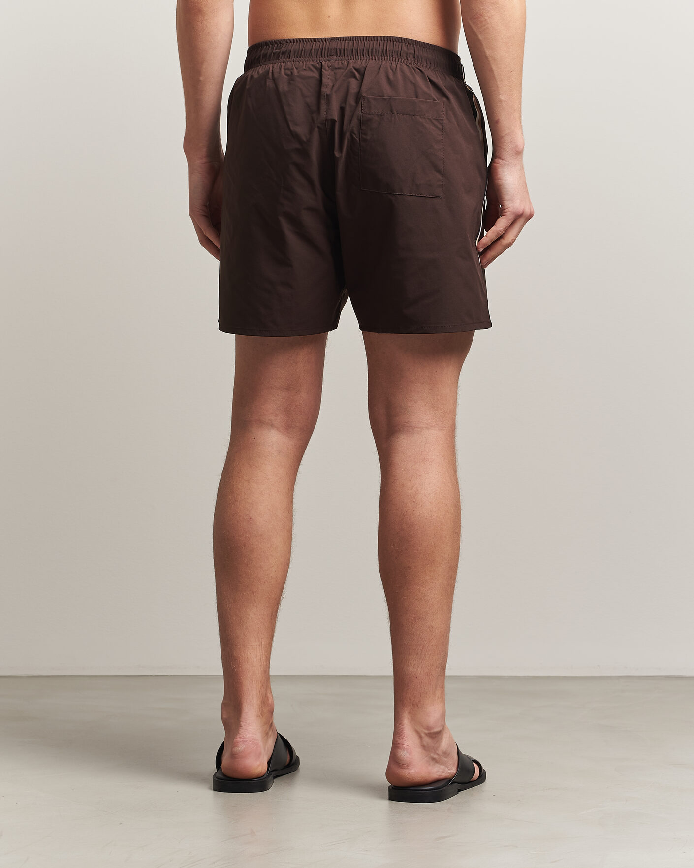 Herren | Badehosen | BOSS BLACK | Iconic Swimshorts Dark Brown