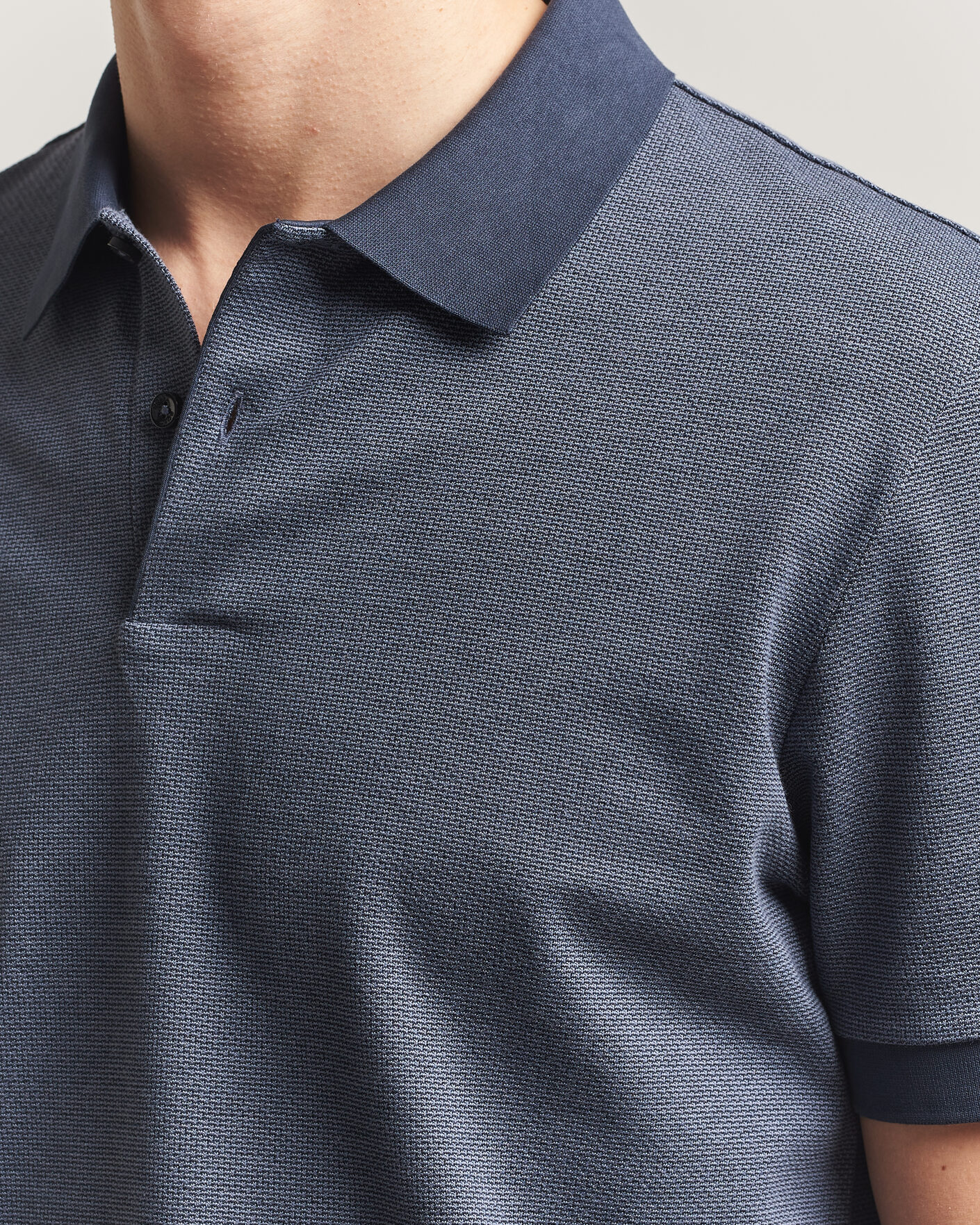 Herren | Poloshirts | BOSS BLACK | Parlay Jersey Polo Dark Blue