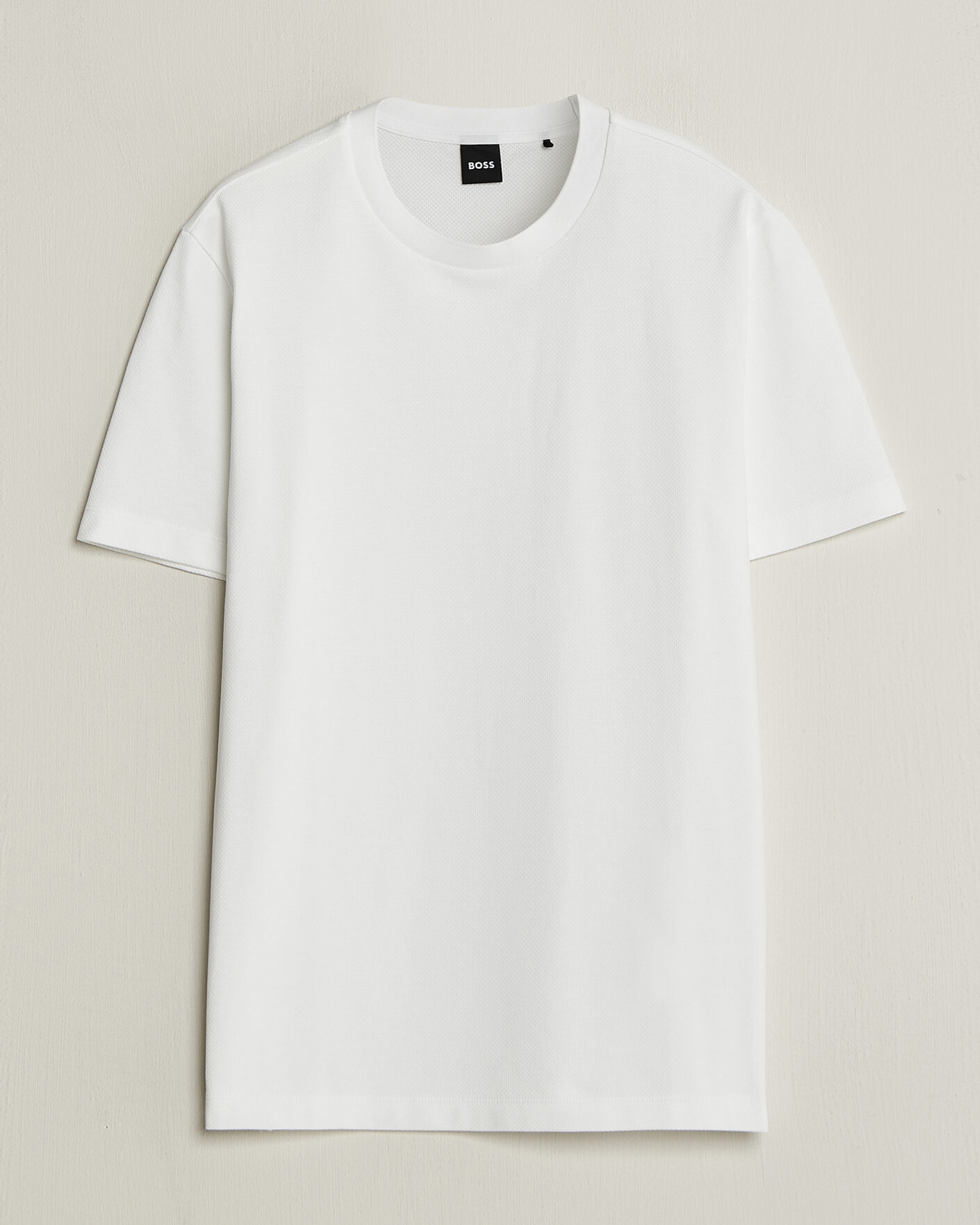 Herren | T-Shirts | BOSS BLACK | Thompson Structured T-Shirt White