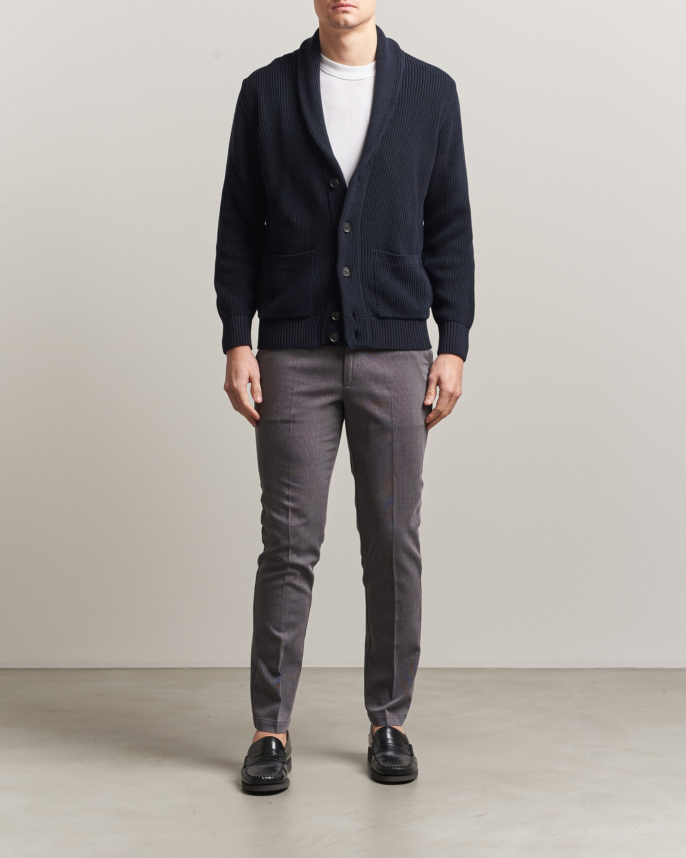 Herren | Hosen | BOSS BLACK | Kaiton Structured Chinos Black