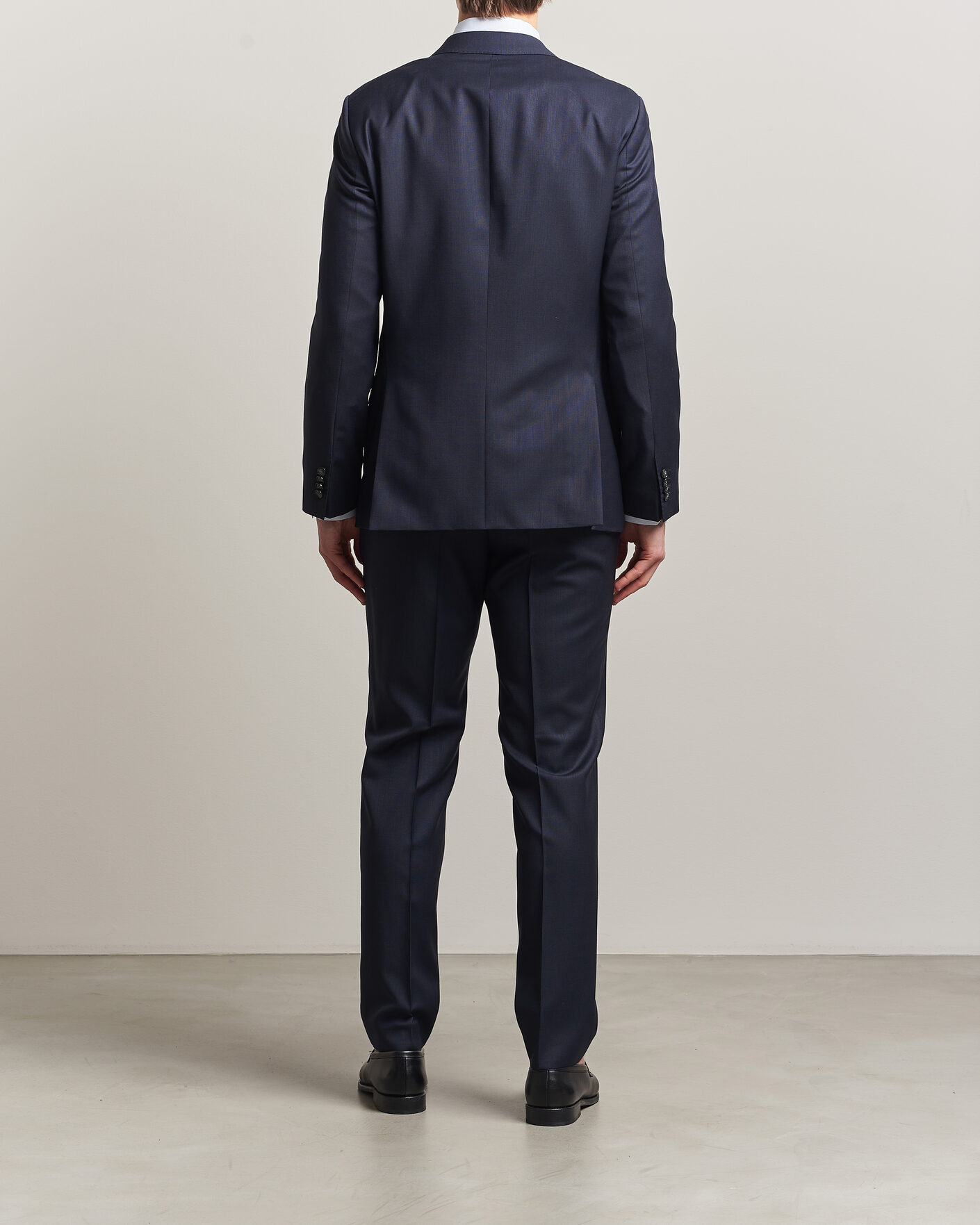 Herren | Anzüge | BOSS BLACK | Huge Wool Double Breasted Suit Dark Blue
