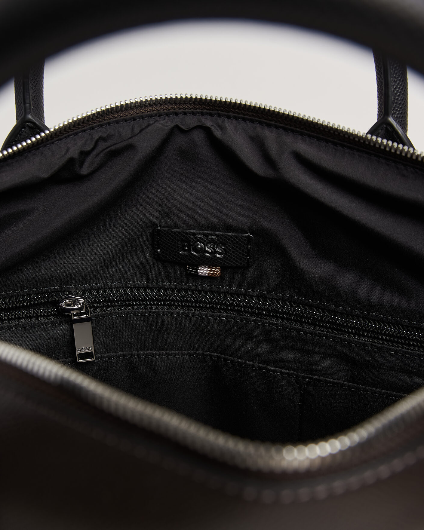 Herren | Taschen | BOSS BLACK | Daxter Leather Briefcase Dark Brown