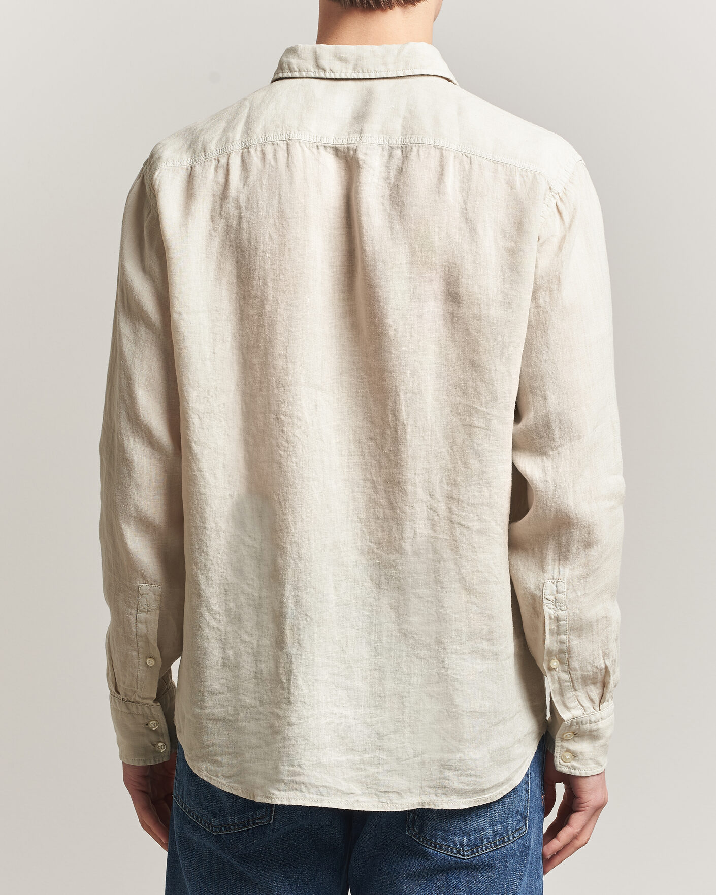 Herren | Hemden | BOSS ORANGE | Relegant Linen Shirt Light Beige