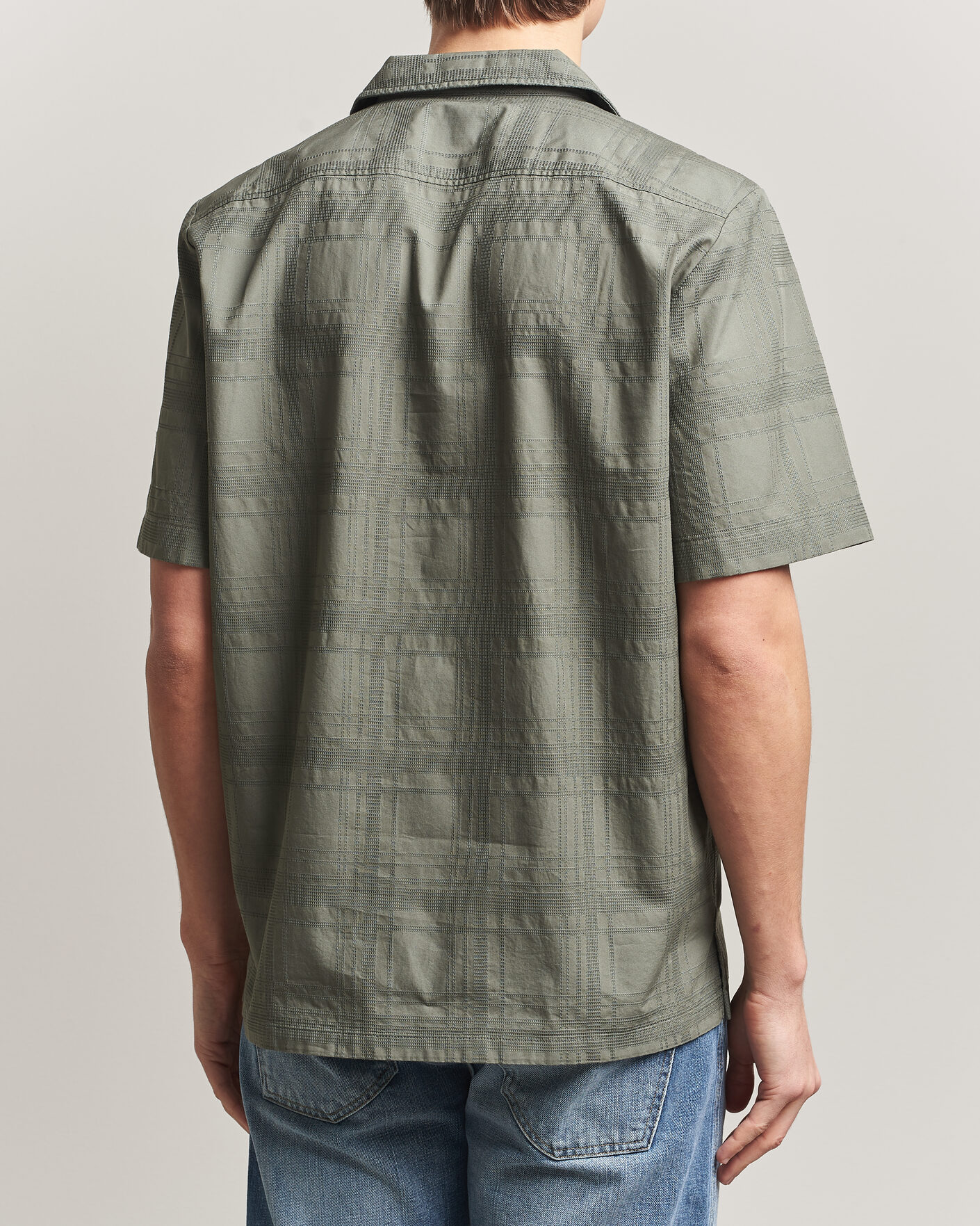 Herren | Hemden | BOSS ORANGE | Rayer Cotton Resort Shirt Open Grey