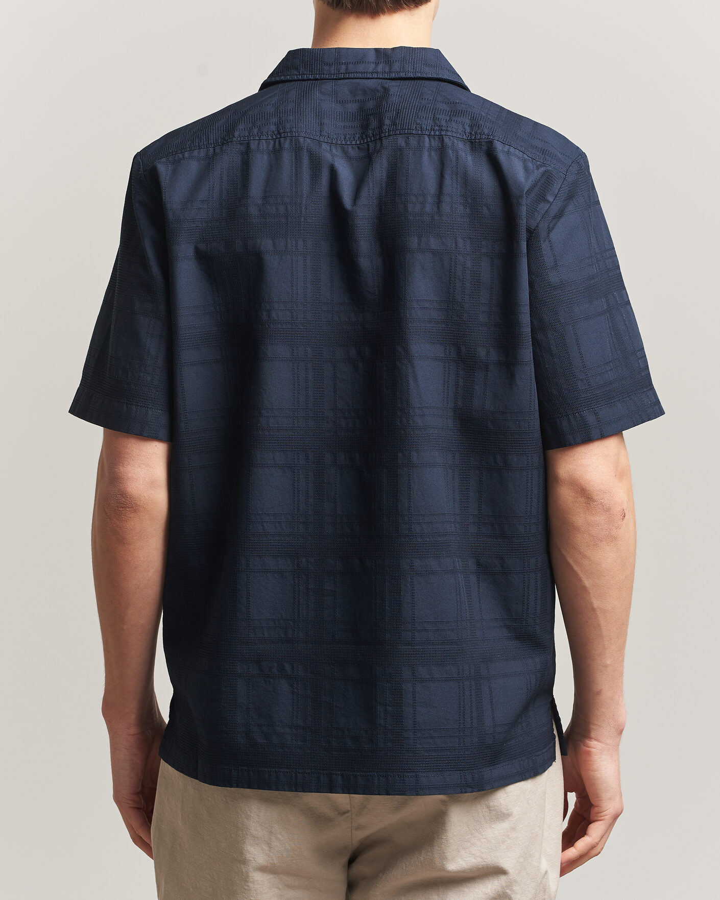 Herren | Hemden | BOSS ORANGE | Rayer Cotton Resort Shirt Dark Blue
