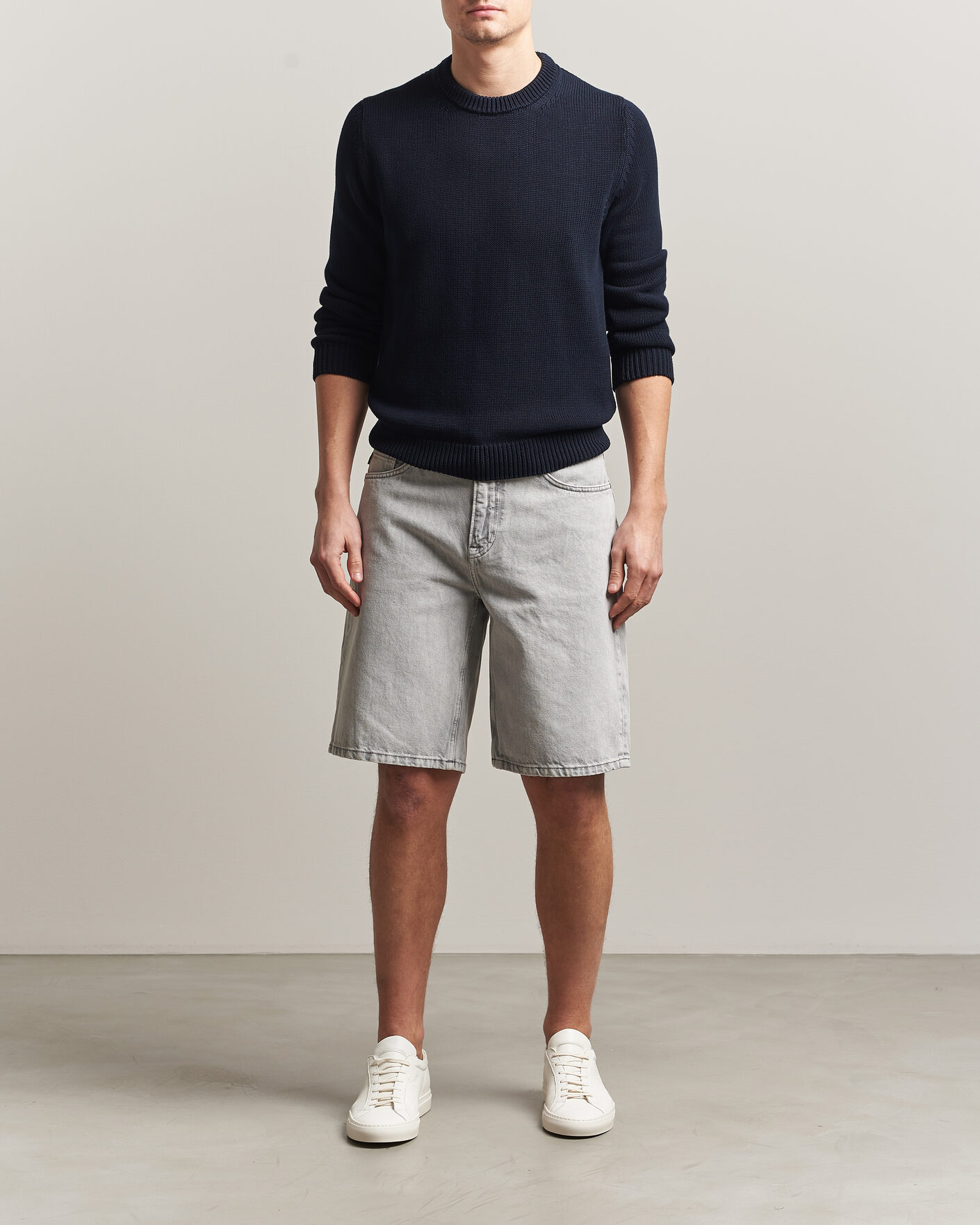 Herren | Shorts | BOSS ORANGE | Atacama Denim Shorts Medium Grey