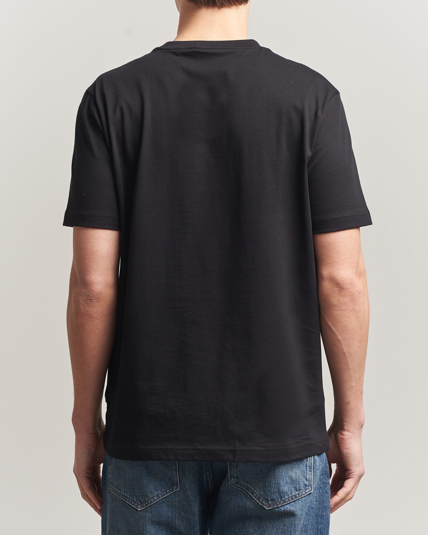 Herren | T-Shirts | BOSS ORANGE | Creature Printed Crew Neck T-Shirt Black