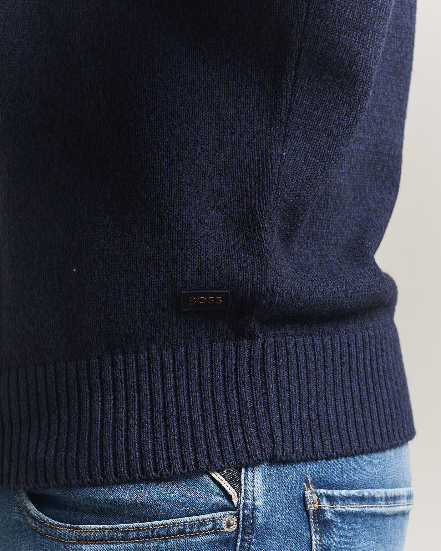 Herren | Pullover | BOSS ORANGE | Kerlino Knitted Sweater Dark Blue