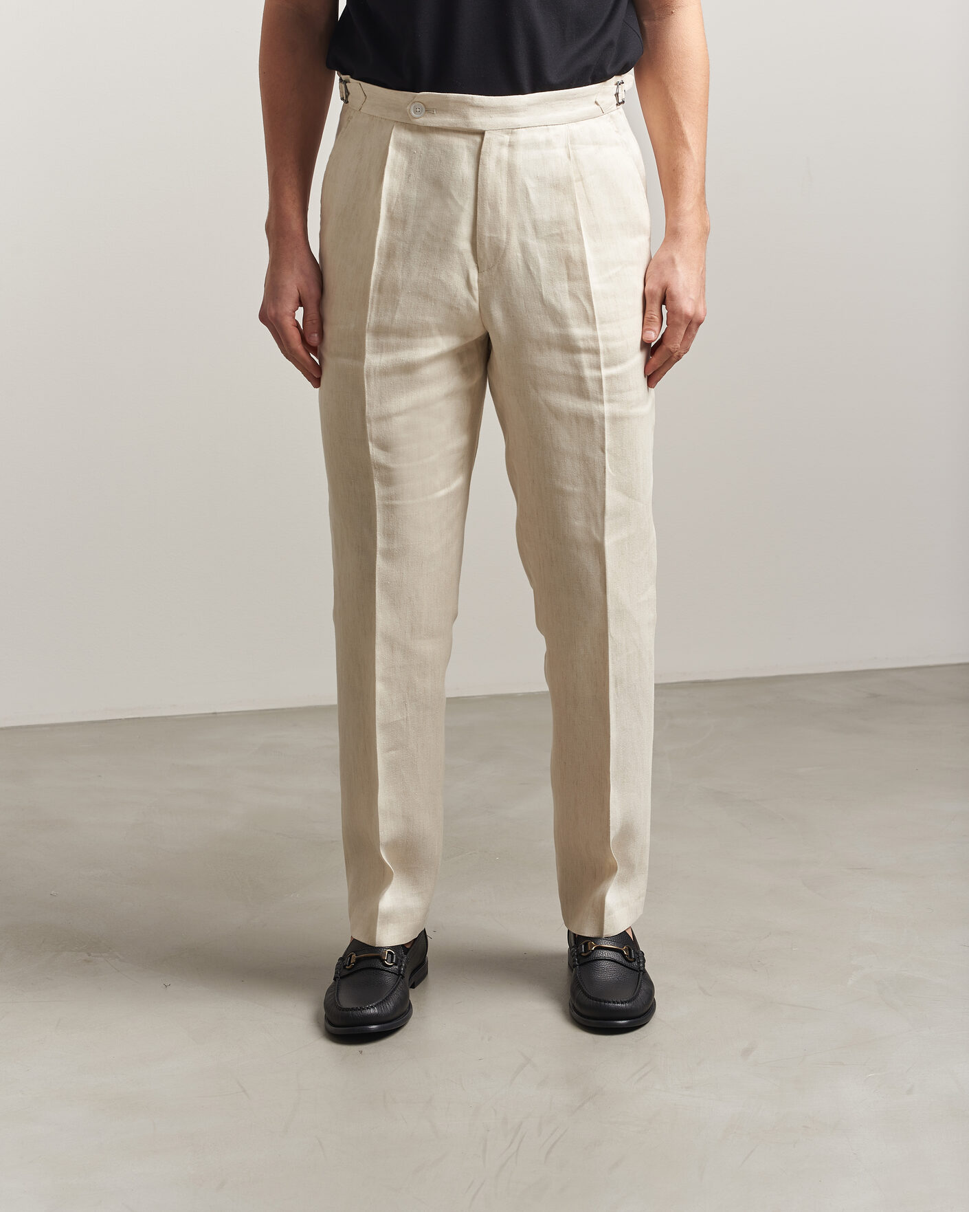 Herren | Loafer | BOSS BLACK | Tevan Leather Moccasin Black