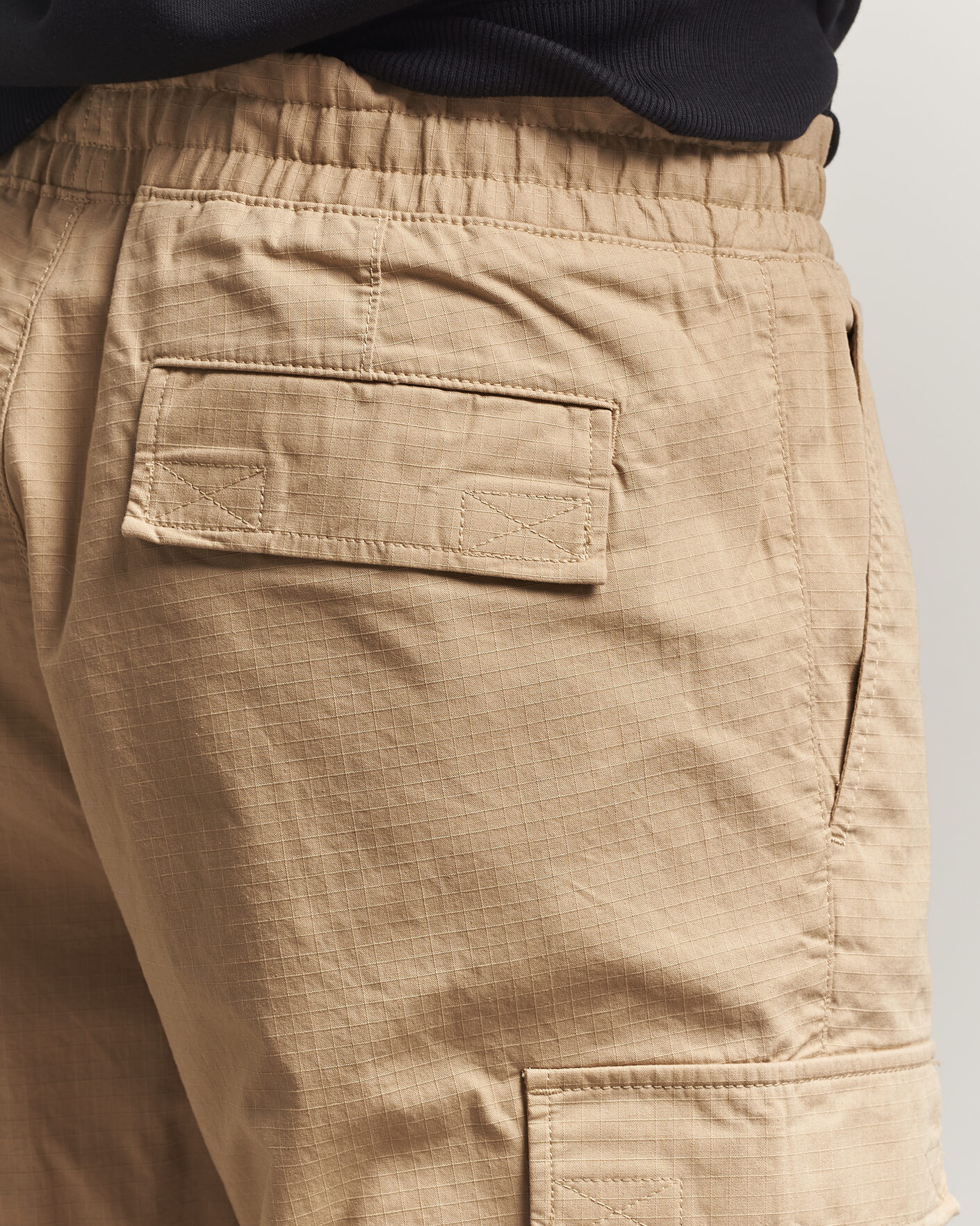 Herren | Hosen | HUGO | Gadic Cargo Drawstring Pants Medium Beige