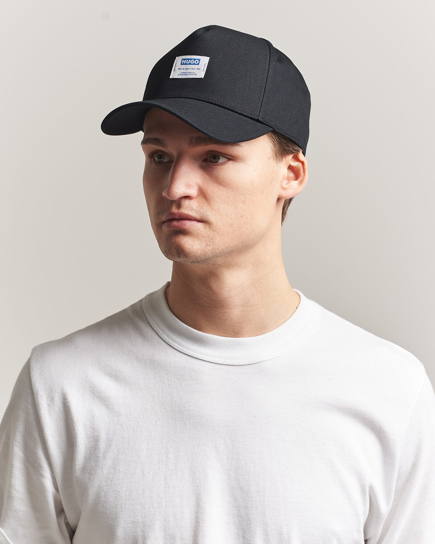 Herren | Hüte & Mützen | HUGO | Merk Logo Cap Black