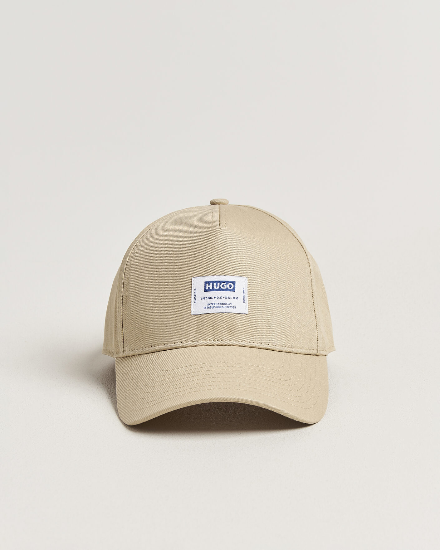 Herren | Hüte & Mützen | HUGO | Merk Logo Cap Medium Beige